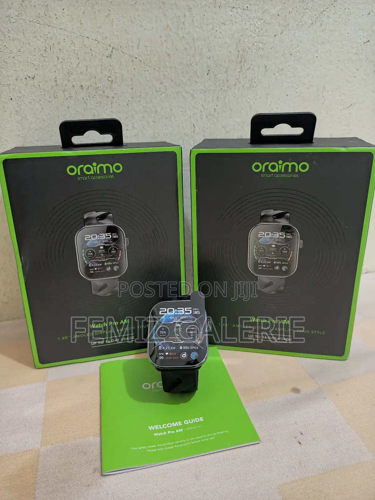 Oraimo Watch Pro Am 1.85′′ Amoled Ip68 Smart Watch
