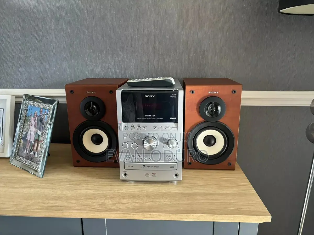 Powerful Sony Sound System Bluetooth ,Usb,Cd/Fm Mini-System Bookshelf