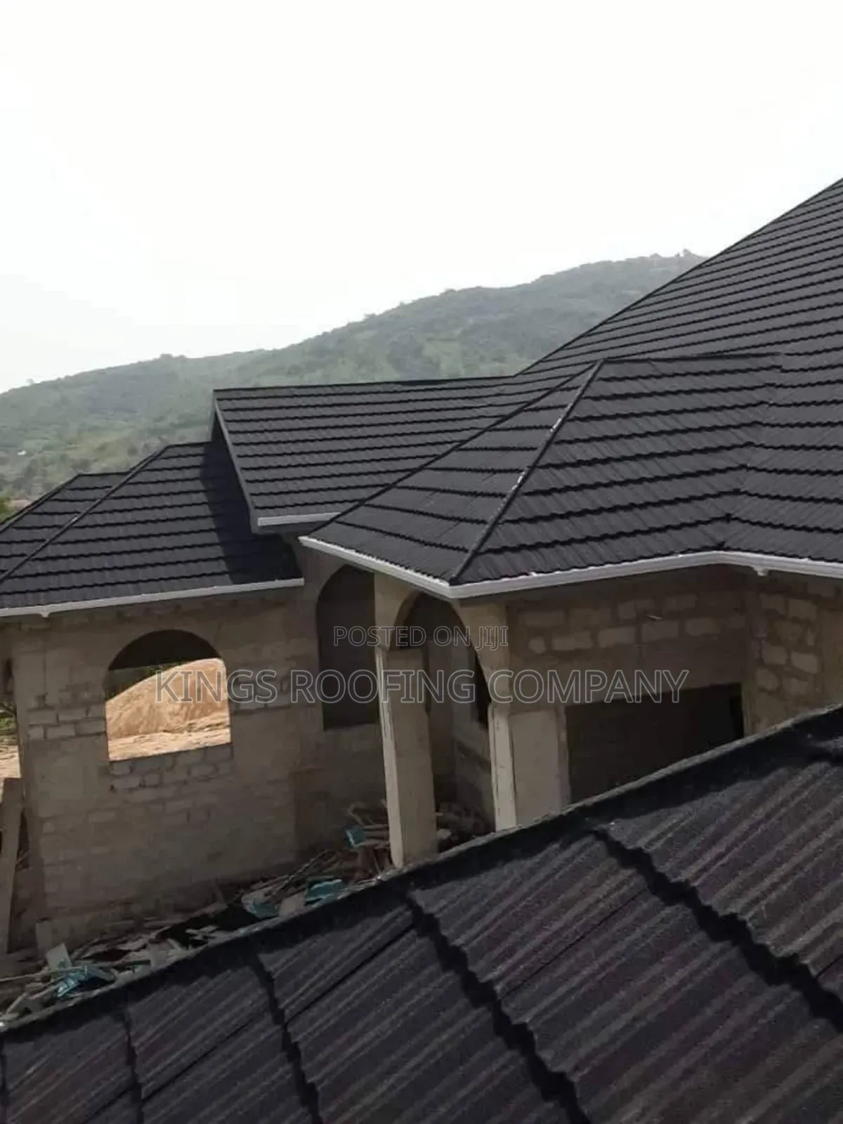 Stone-Coated Roofing Tiles Installation