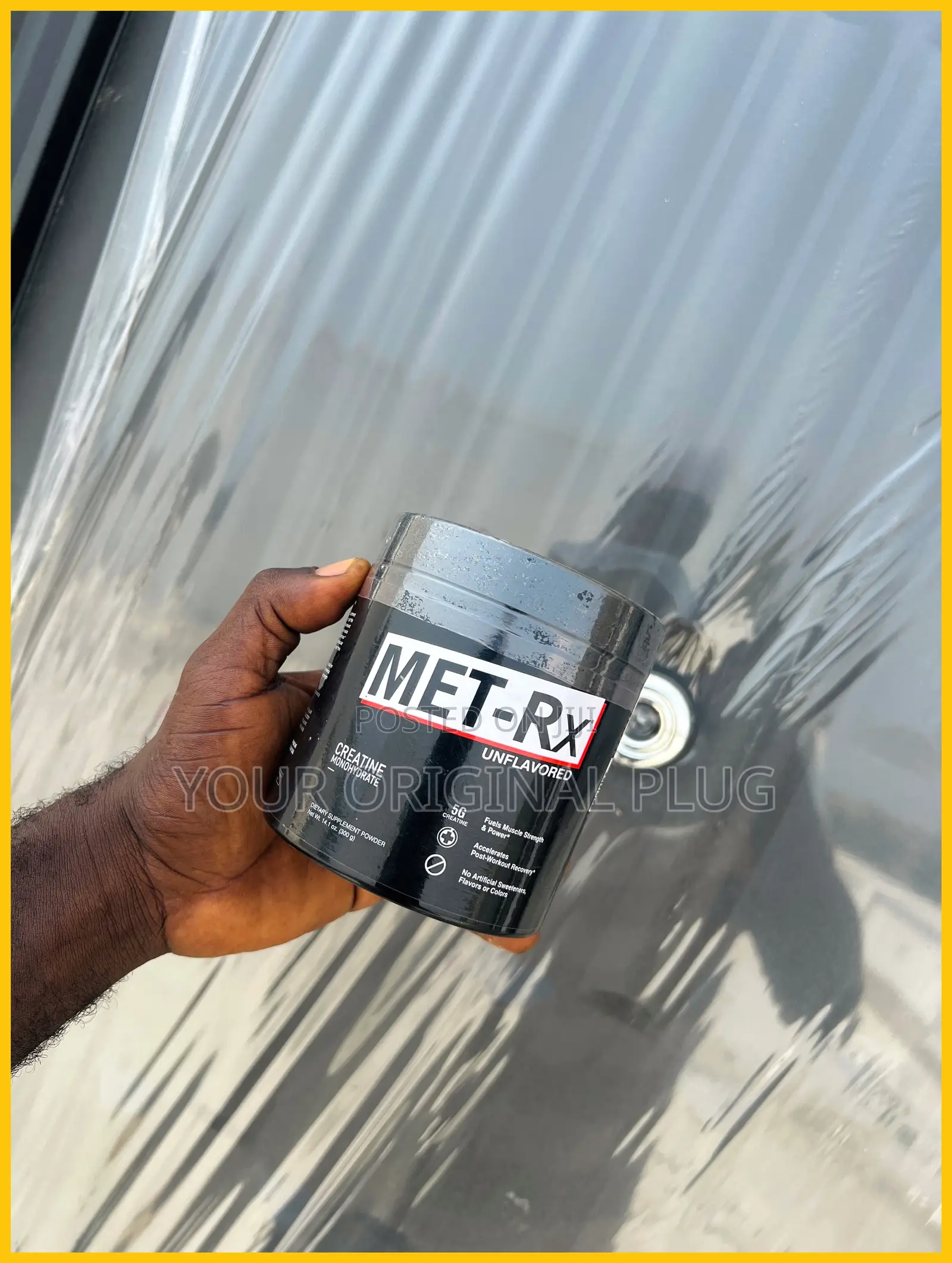Rx Creatine 4200 Or Met-rx Powder.