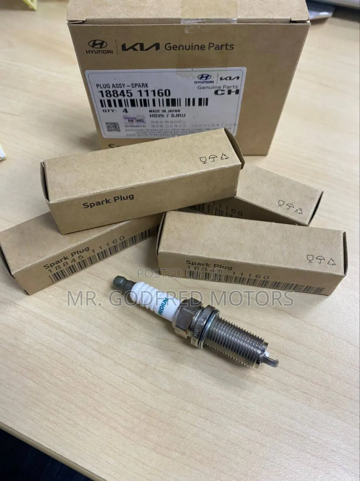 Hyundai Elantra 2015 Spark Plugs. Original.