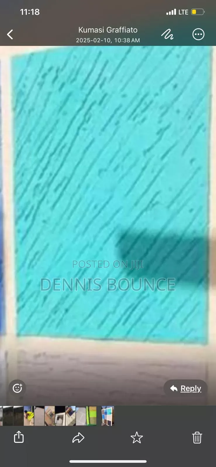 Water Resistant Graffiato Paint