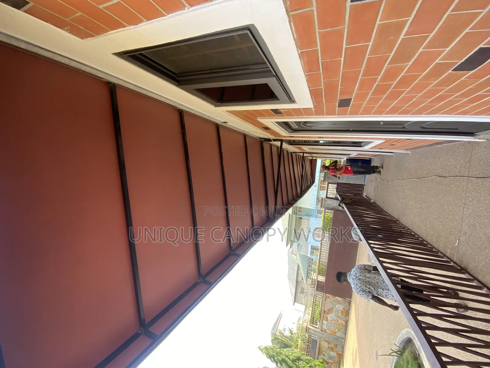 Sunshade Canopies for Shop Homes Offices