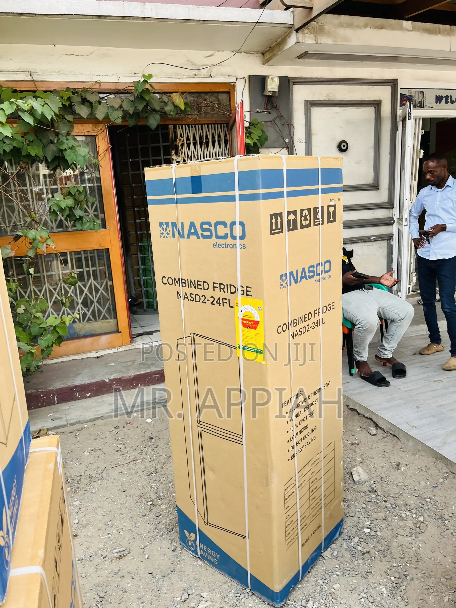 Original Nasco Double Door Refrigerator(Nasco D2-24fl)
