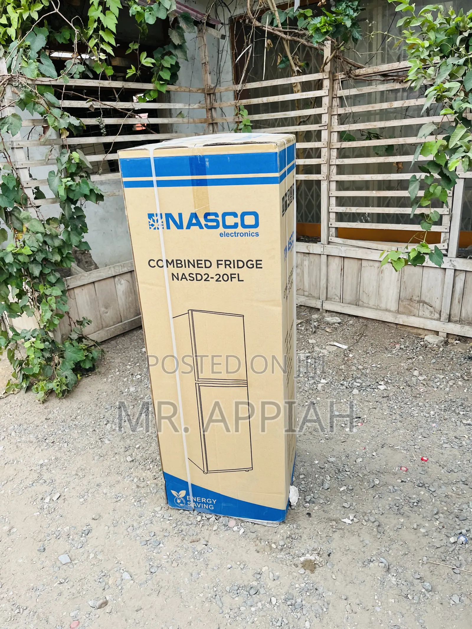 Shop Unique Nasco D2-20fl Double Door Electric Fridge.