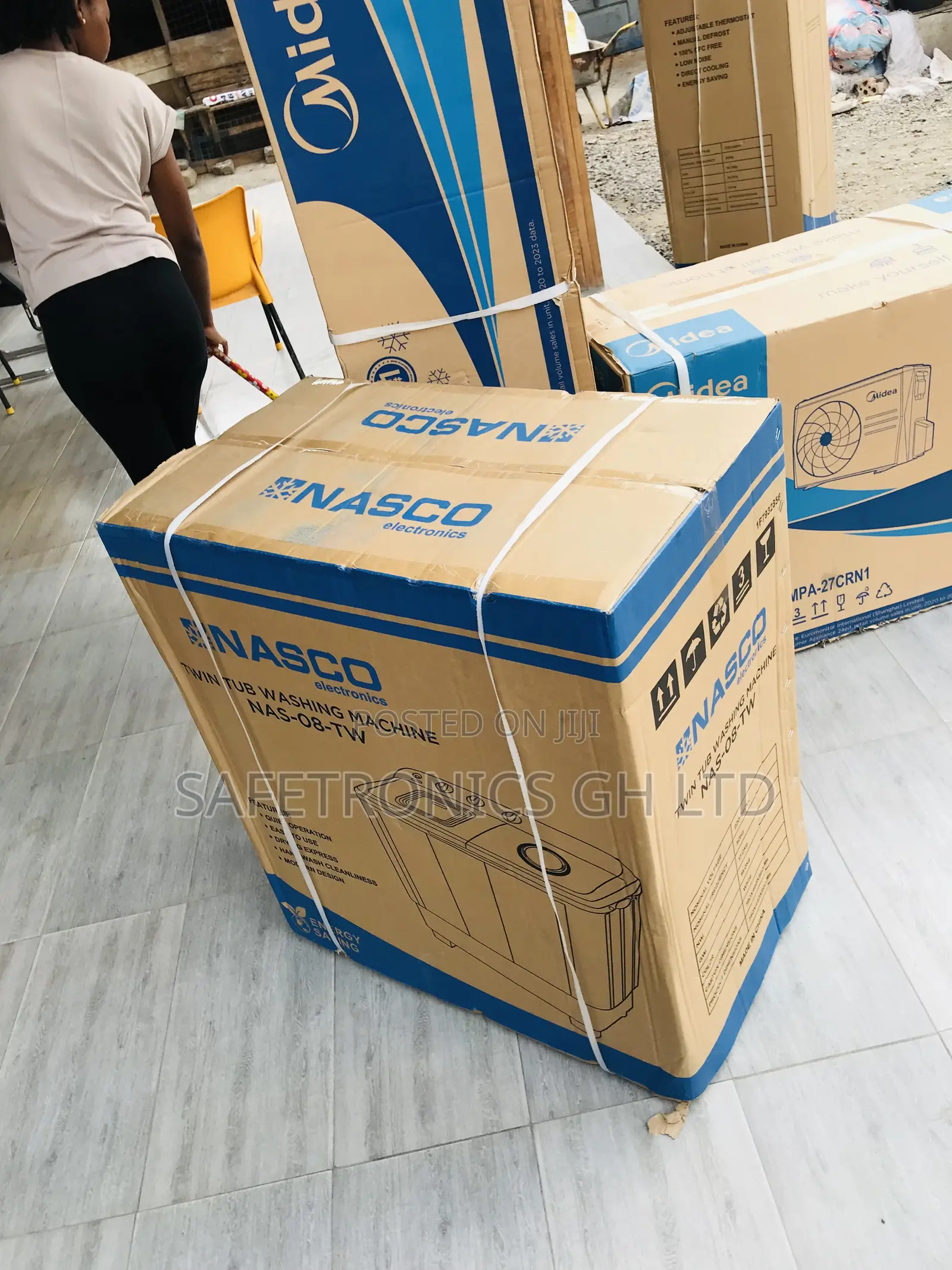 Get Modern Design Nasco 8kg Topload Semiauto Twintub