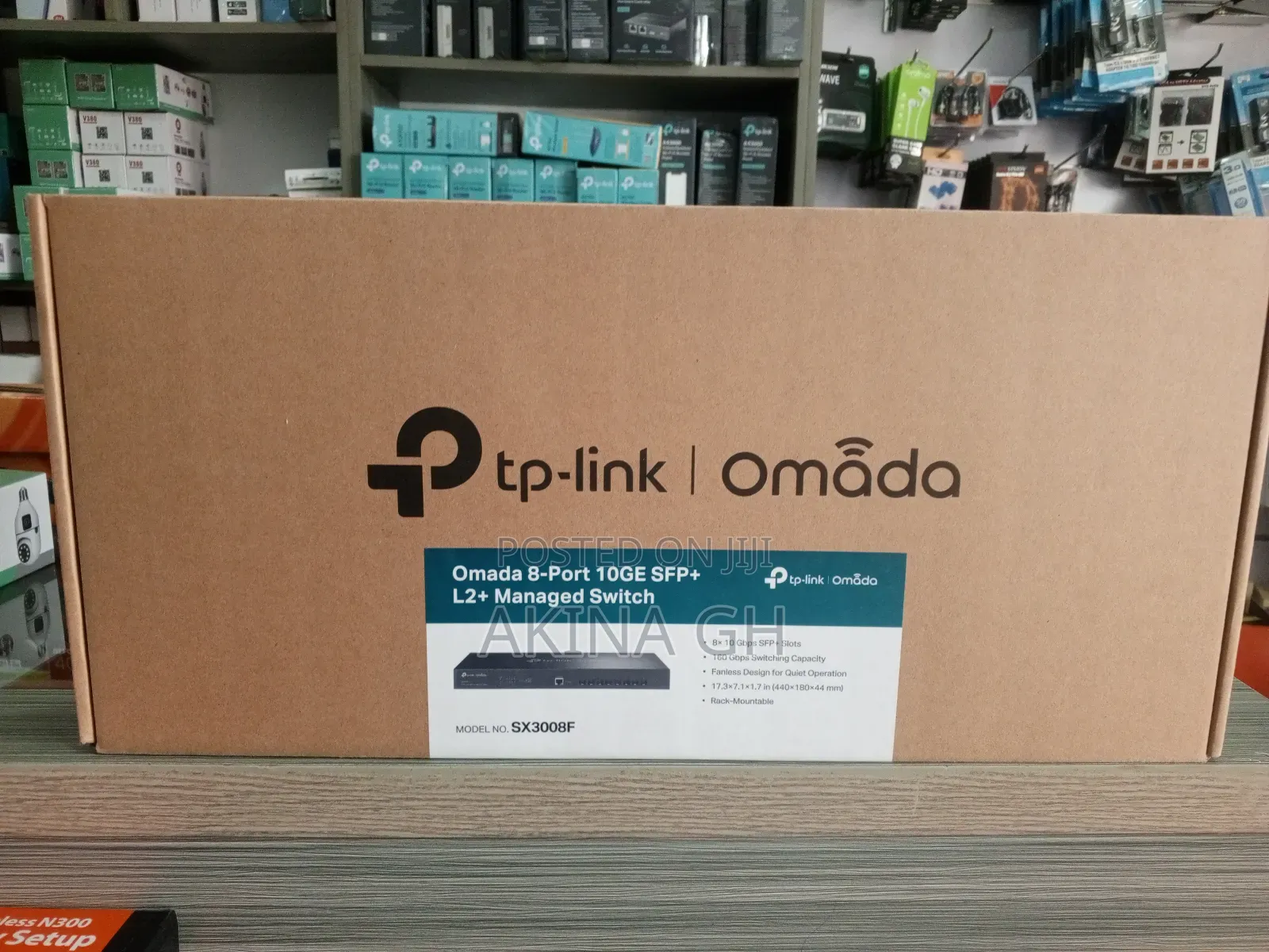 Tp-Link Omada 8 Port L2+ Managed Switch 10GE SFP+ SX3008F