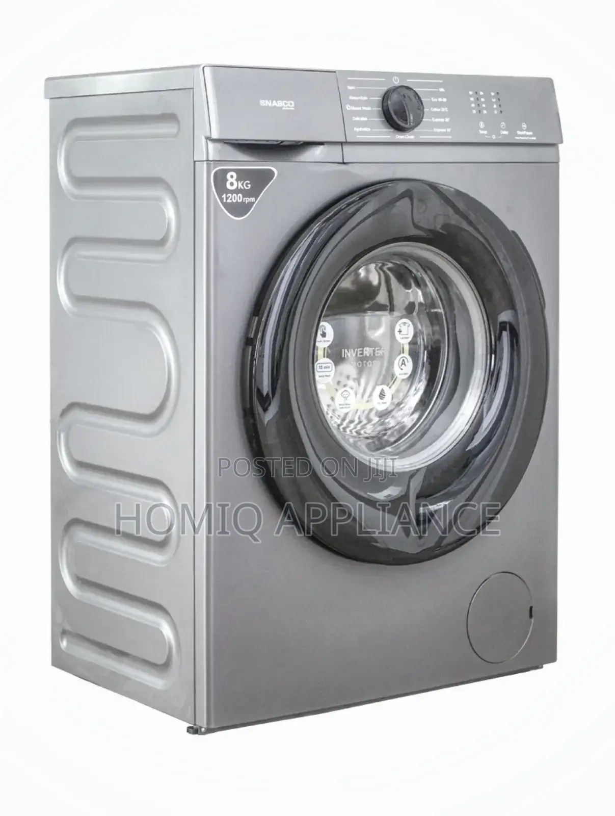 Affordable Nasco /8kg/Frontload Washingmachine Nasfl-J8kg-S