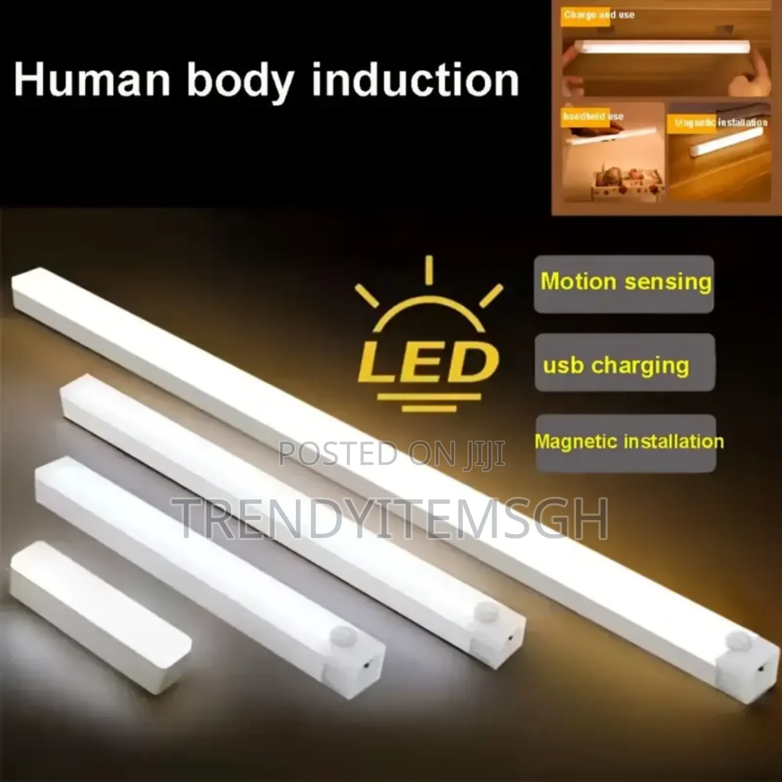 40cm Motion Sensor Induction Cabinet Wardrobe Light