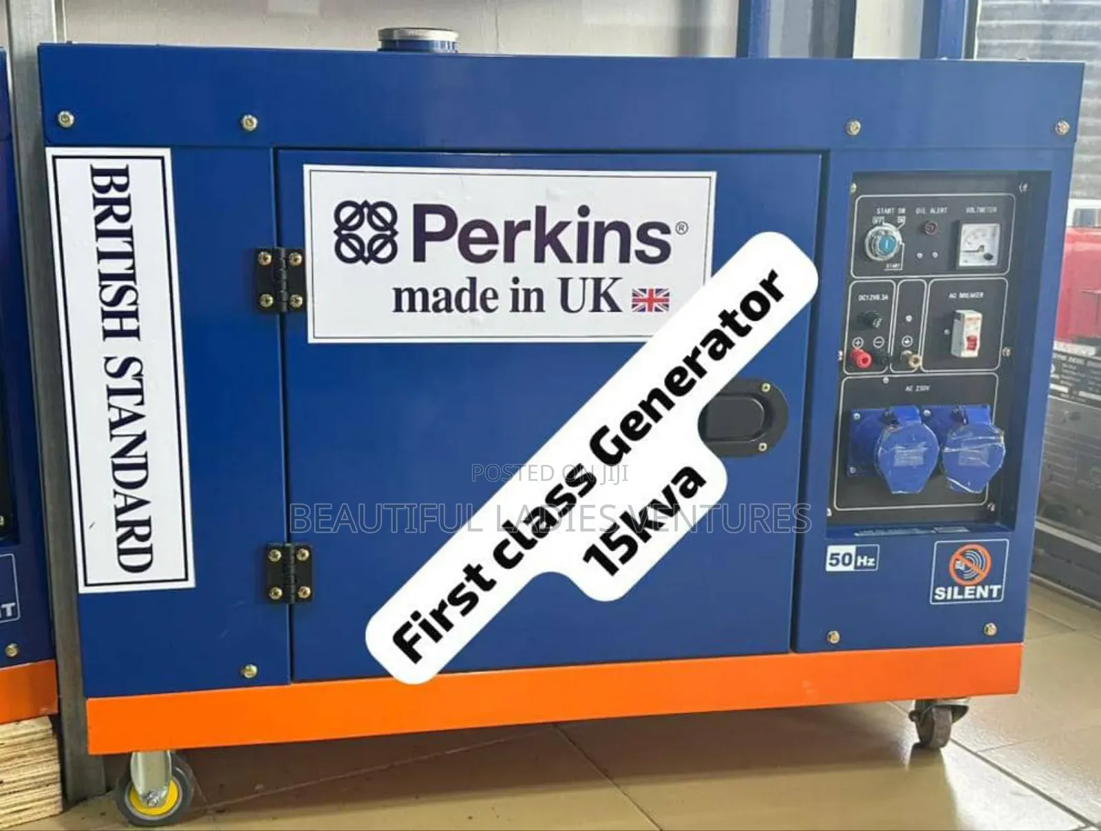 Silent Diesel Perkins 15kva Household Generator