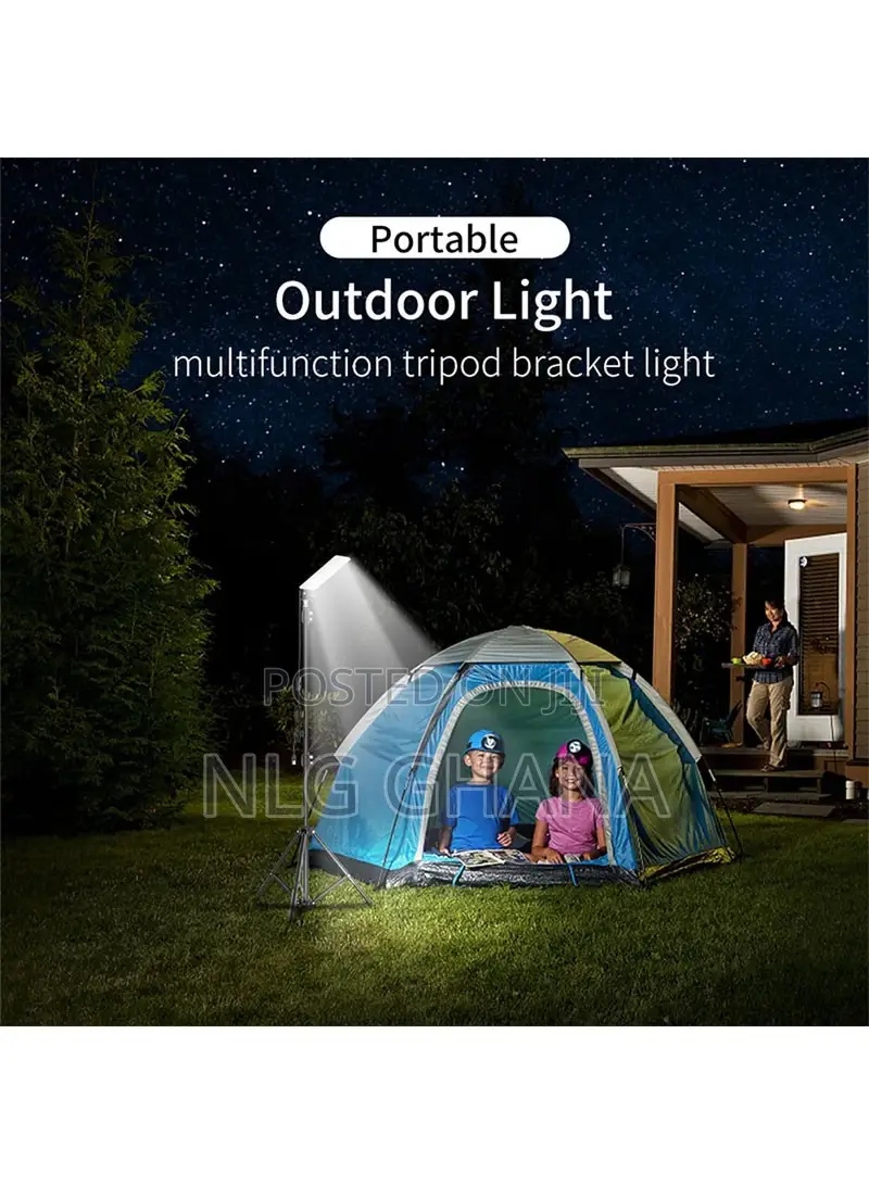 1.8M Multifunctional Outdoor Lamp USB Powered Stand Tvx12719