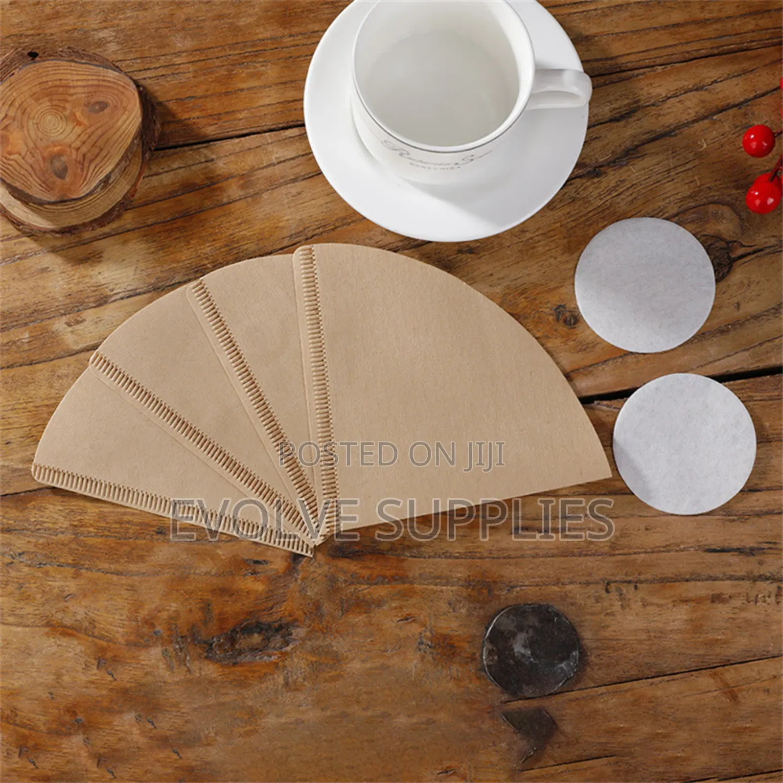 Conical Coffee Filter Paper (100pcs Pack)