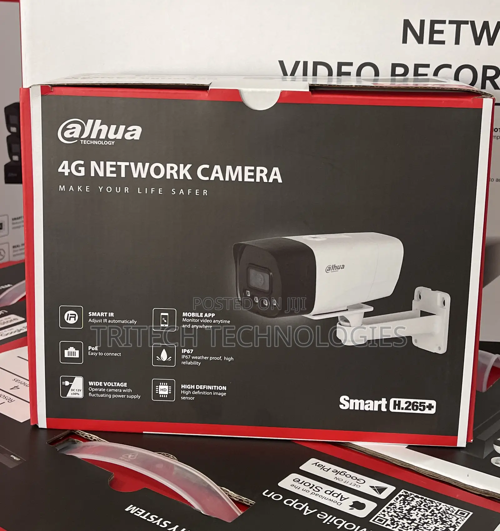Dahua 4G Bullet Network Camera 2mp Ipc-Hfw1239dt-4g-St-Il-Eu