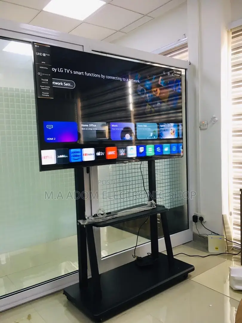 Heavy Duty TV Cart W/ Wheels for 70"-100" TVS