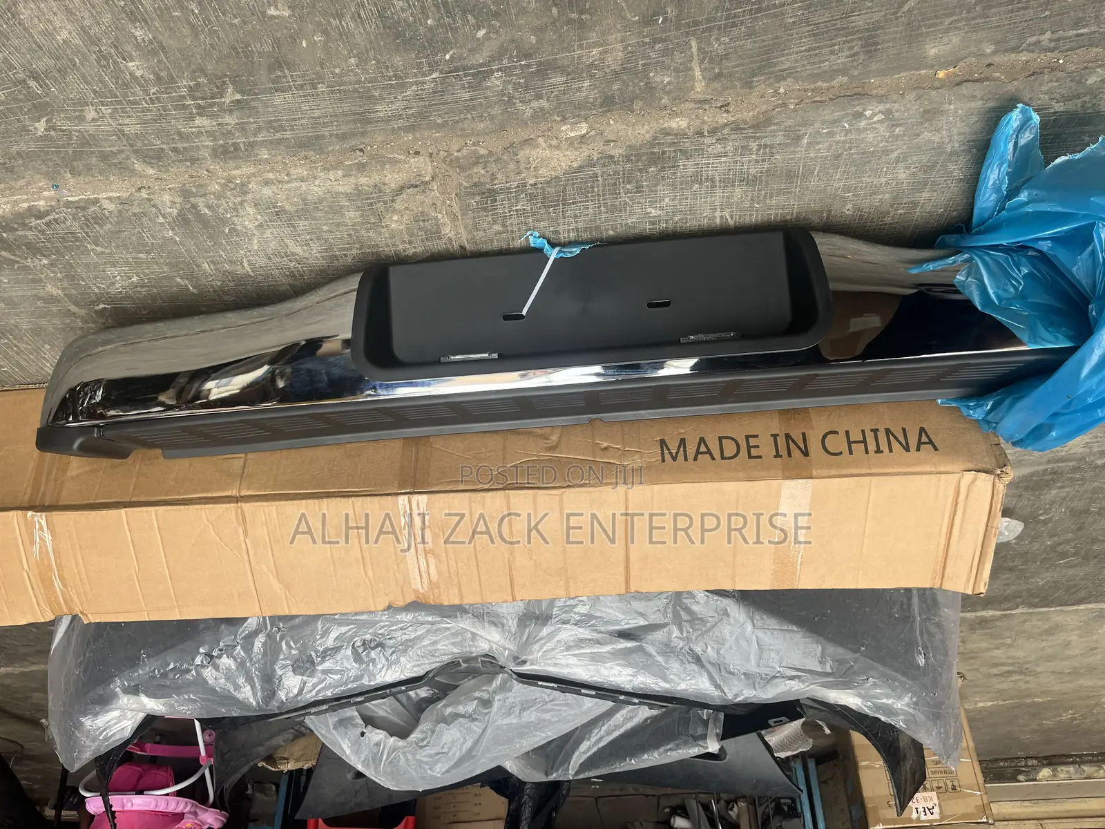 HILUX 2012 Back Bumper Chrome