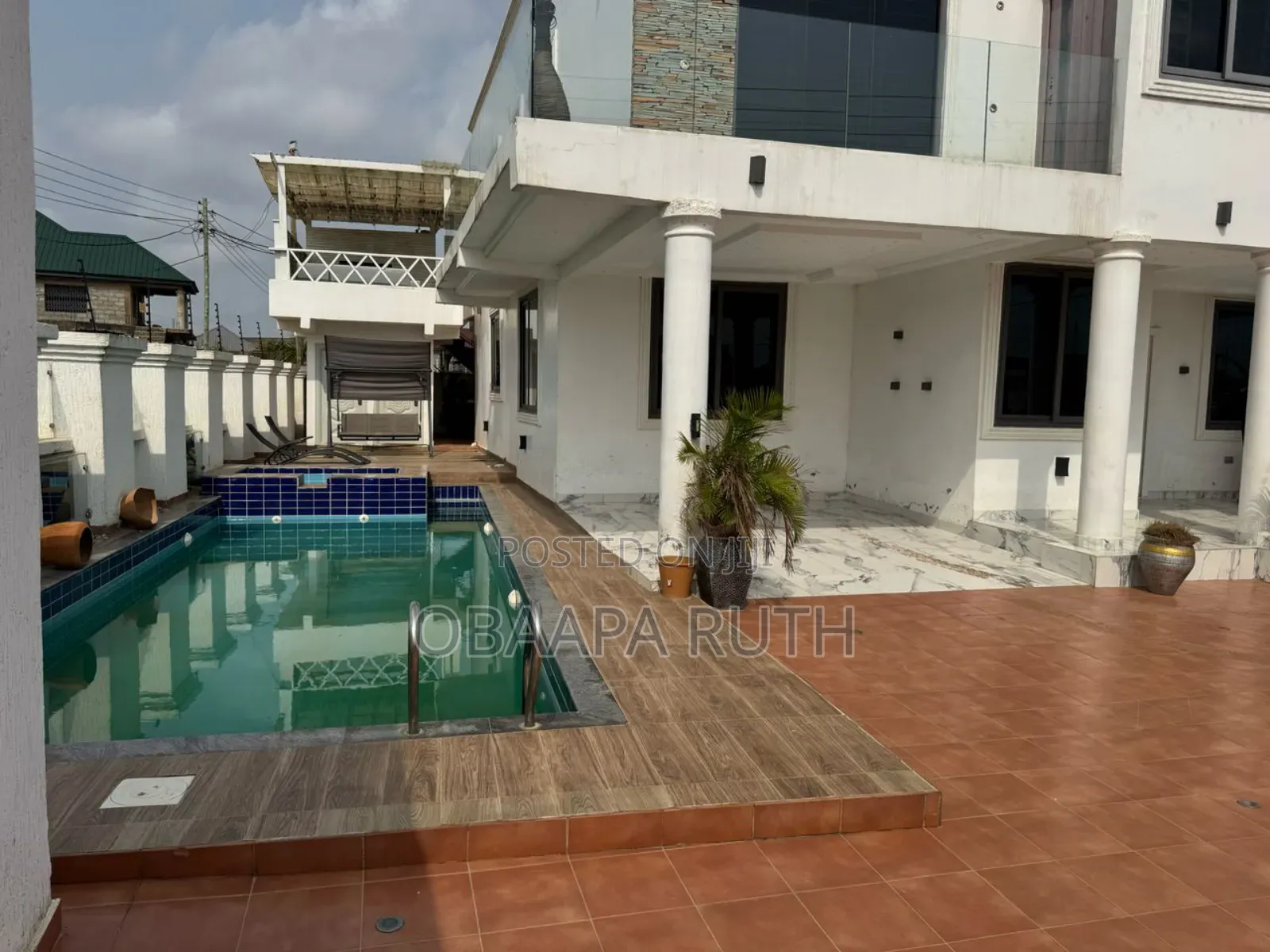 Furnished 4bdrm Duplex in Amasaman for sale