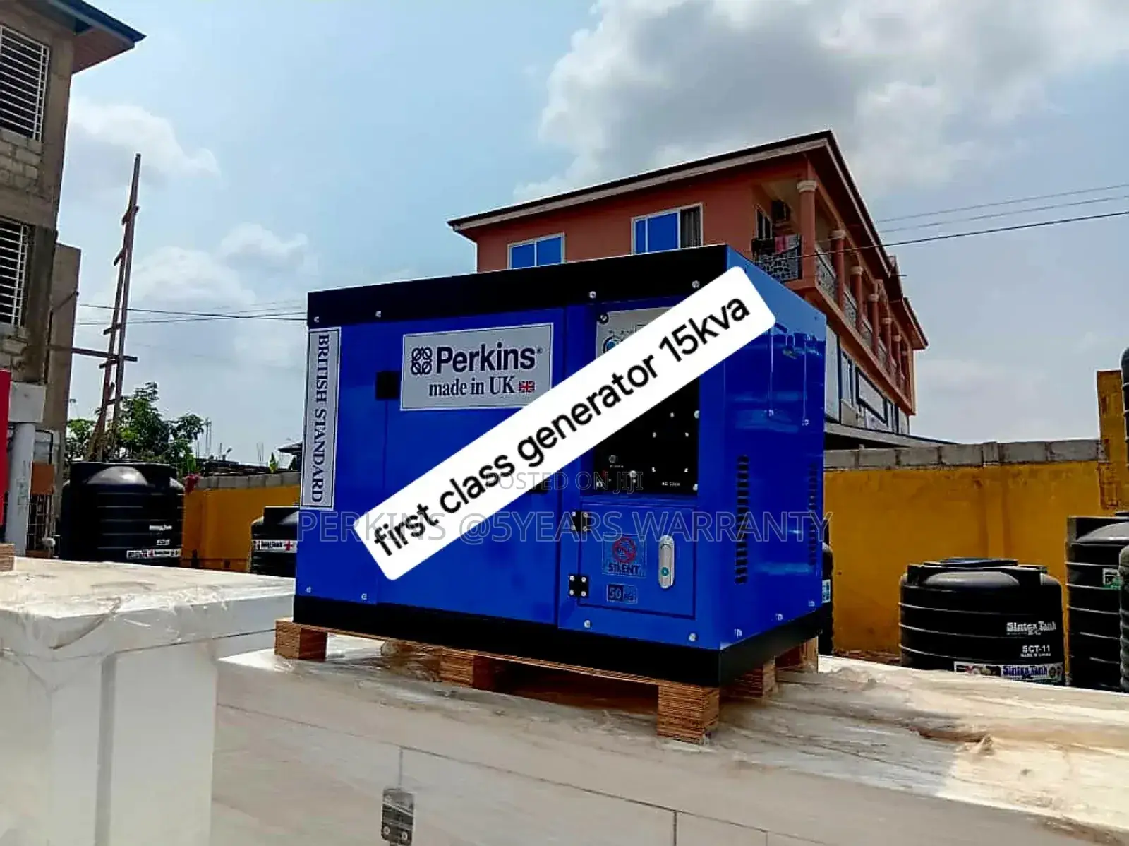 The Silent Workhorse 18kva 20000wats Diesel Silent Perkins