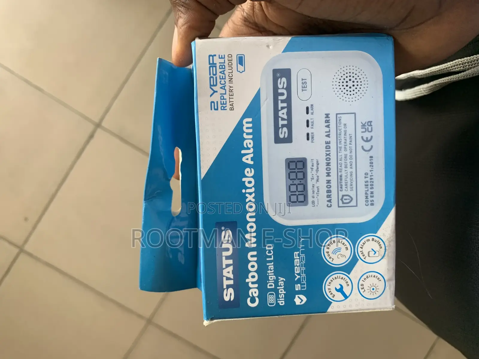 STATUS Carbon Monoxide Alarm