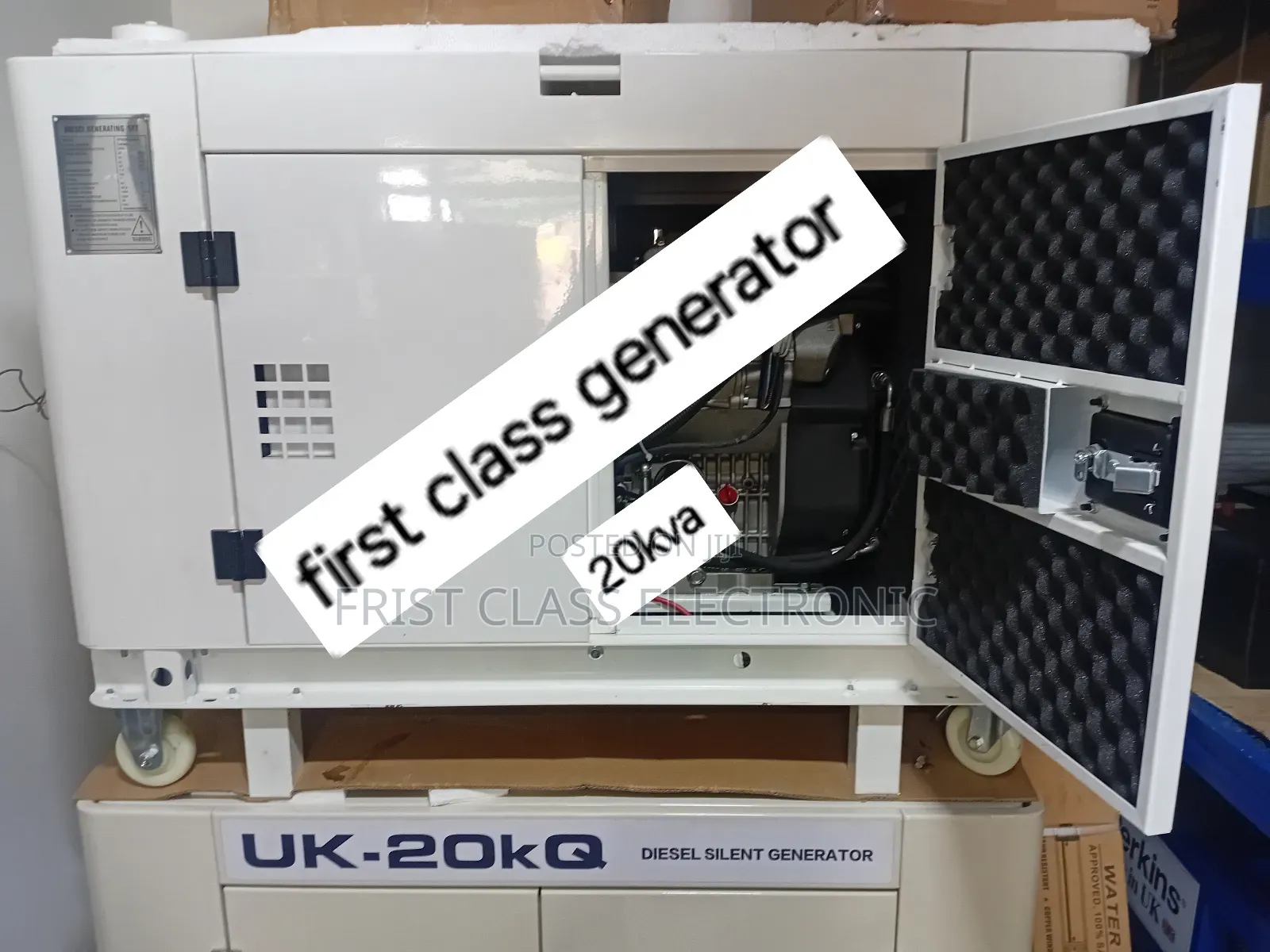 Quality Single Phase 20kva Silent Diesel Generator