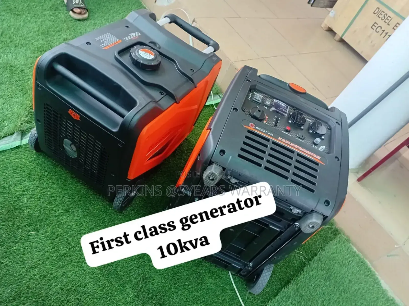The Ultimate Silent Generator 10kva 13000wats Silent Pertrol