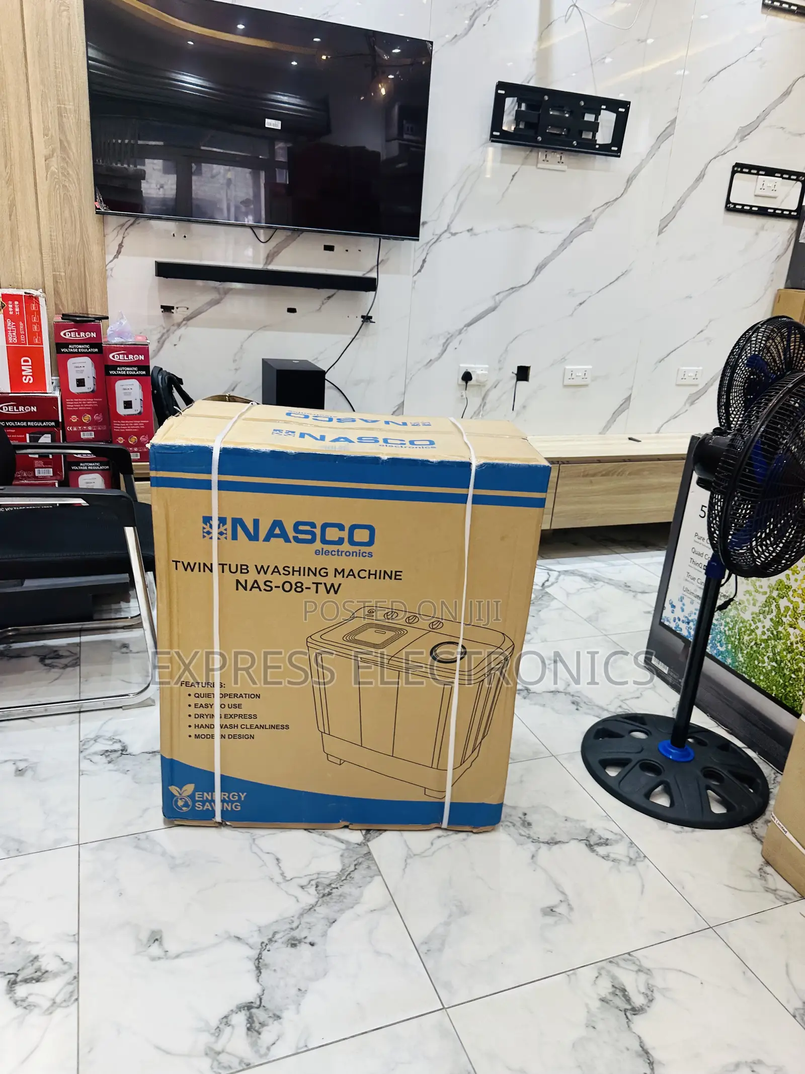 Stainless Steel White Wm Topload Nasco (8kg)