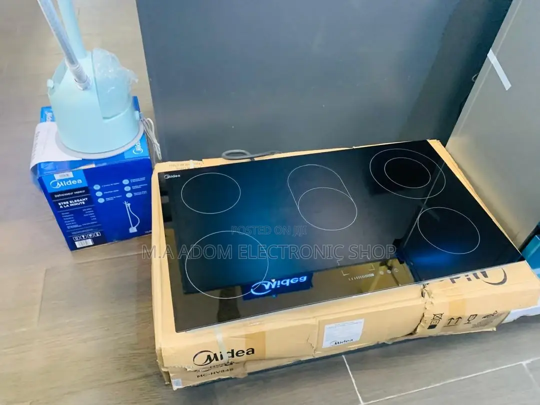 5-Burner Electric Hob:Modern Cooking at Your Fingertips