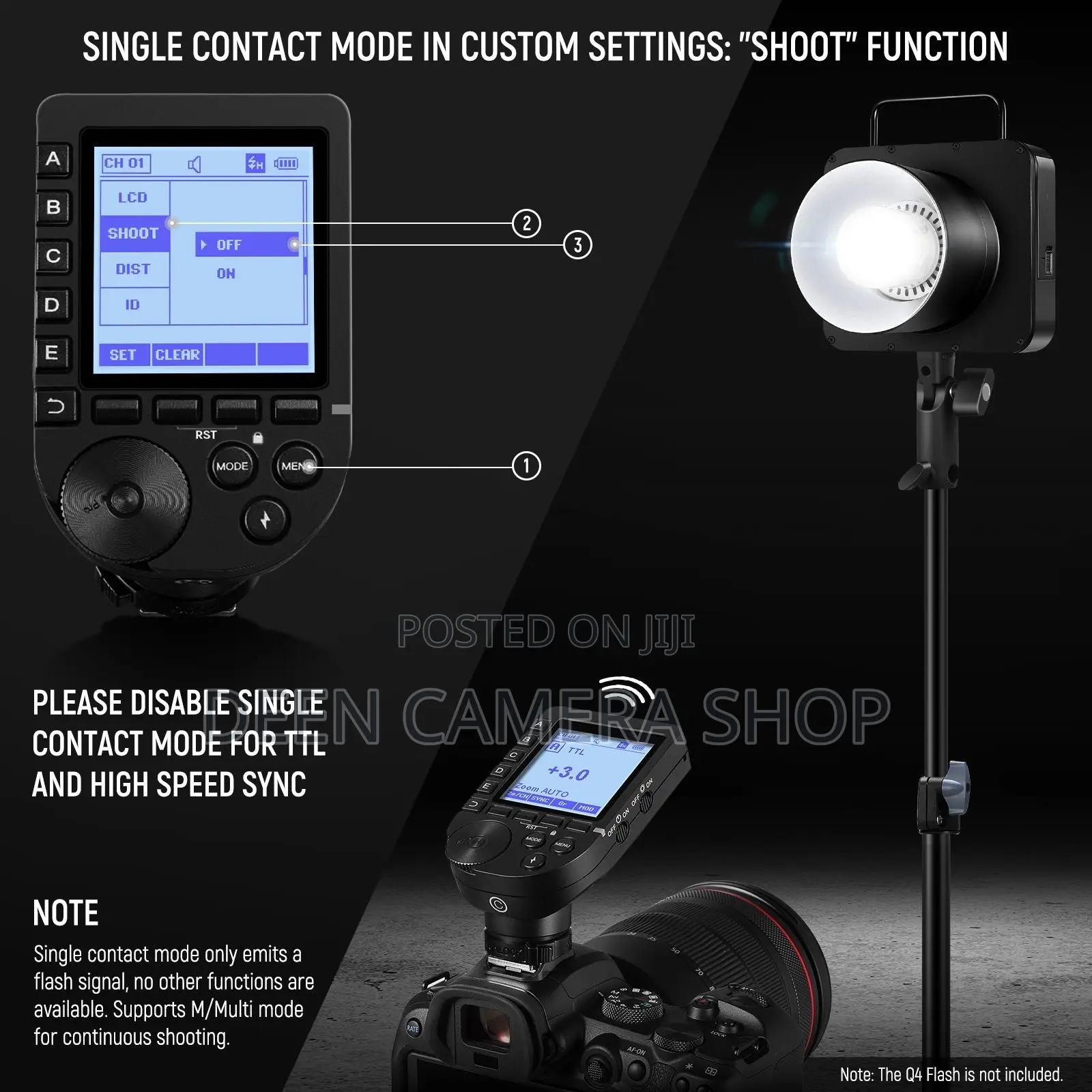 Neewer Q Pro Flash Trigger