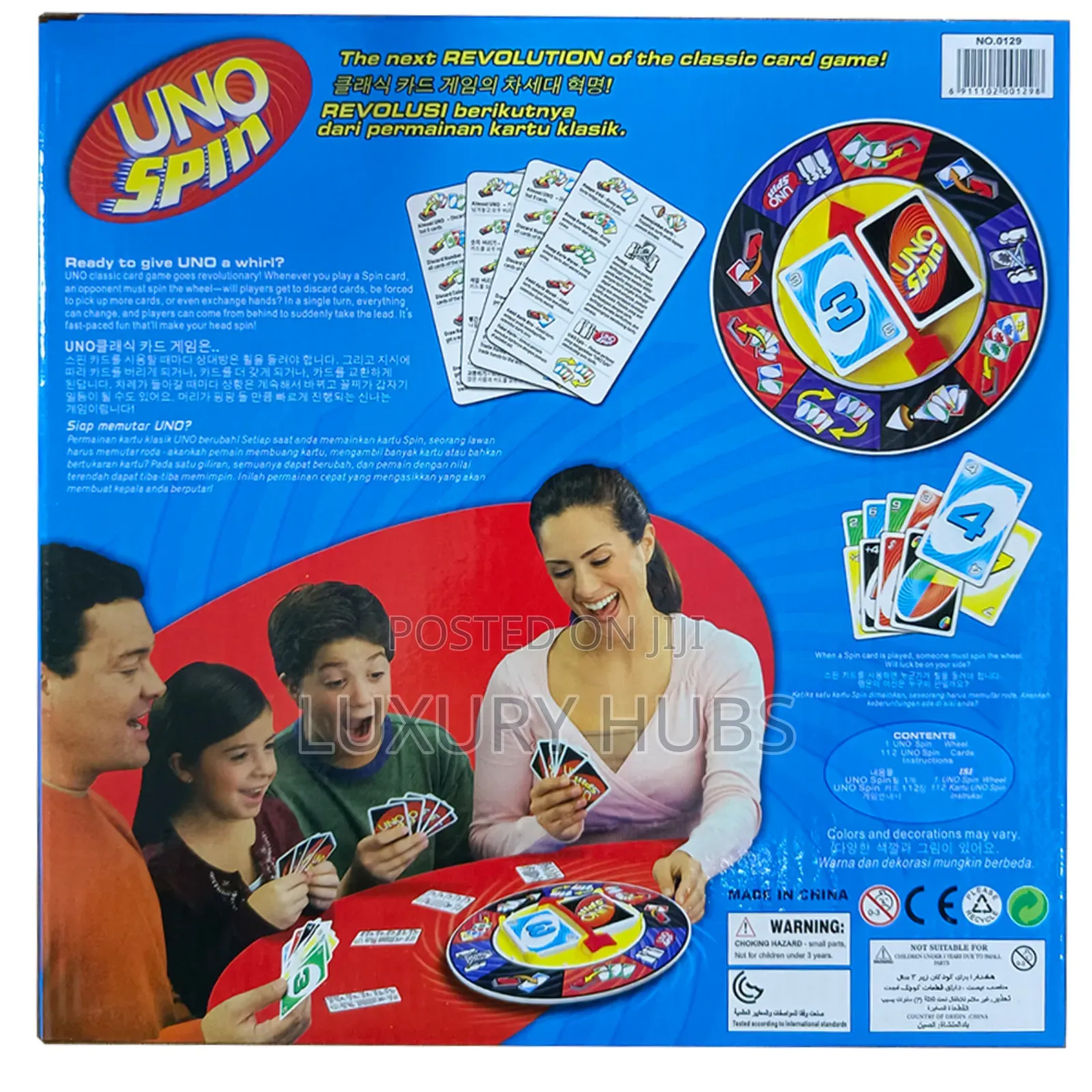 Uno Spin Game Family Entertainer