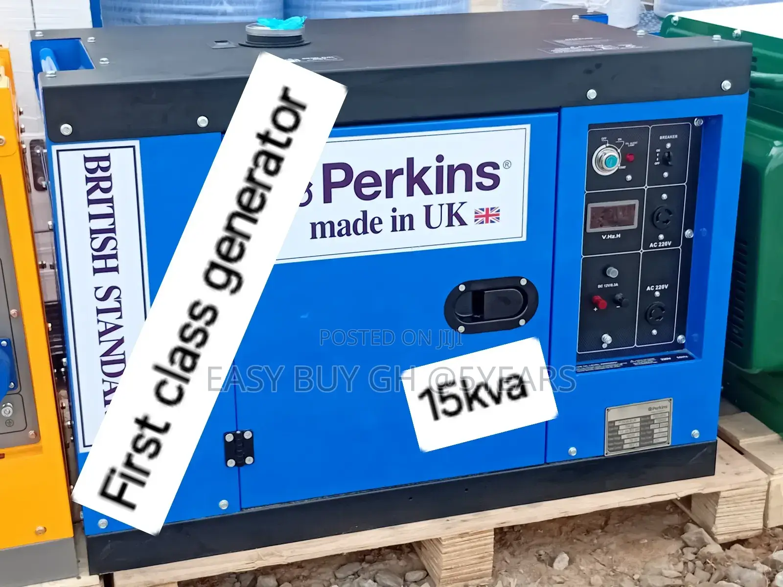 Illustrious 15kva 13000wat Perkins Diesel Gen 15kva Uk Model
