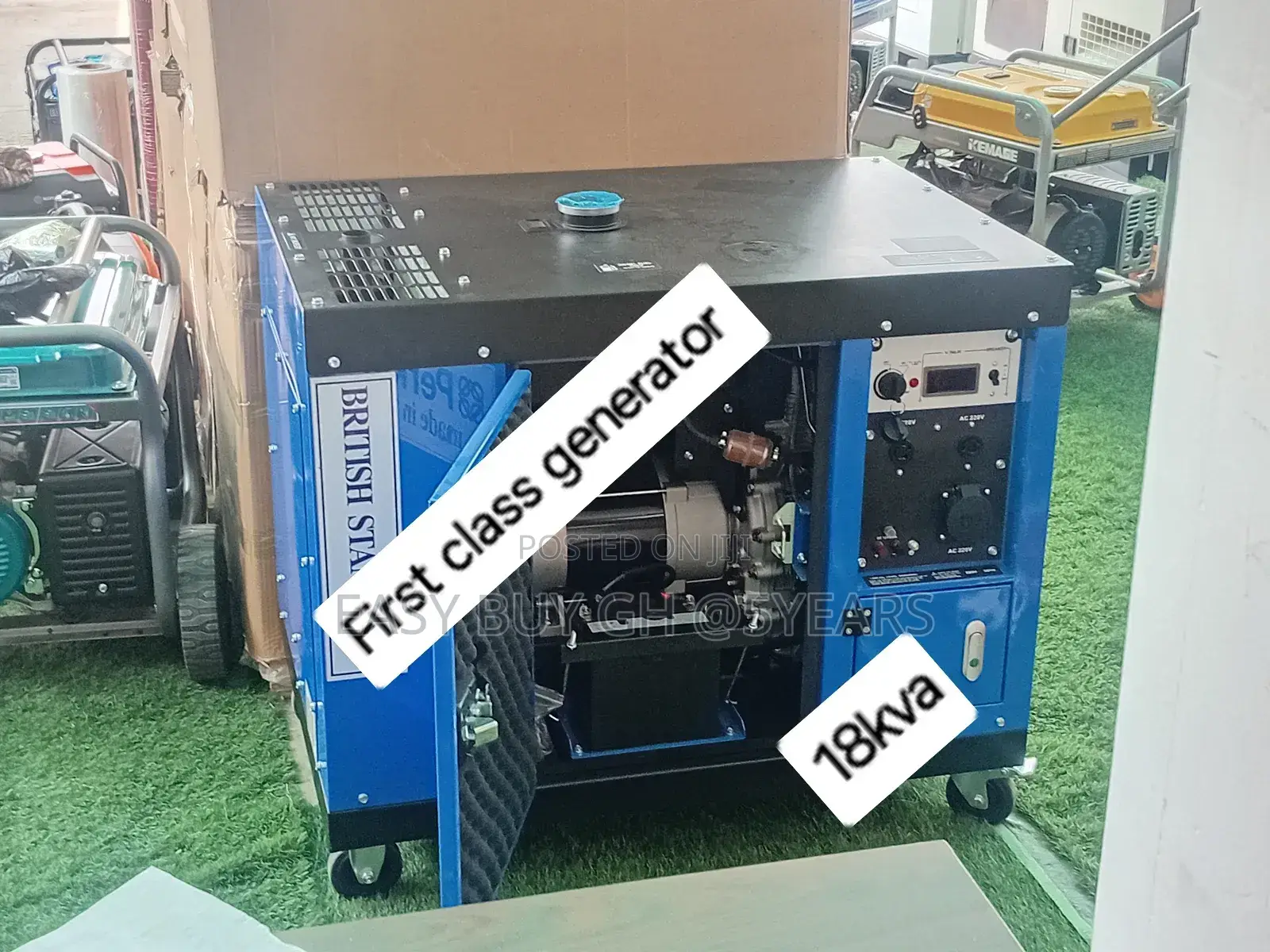 Venerable 18kva 15000watts Perkins Uk Silent Generator 18kva