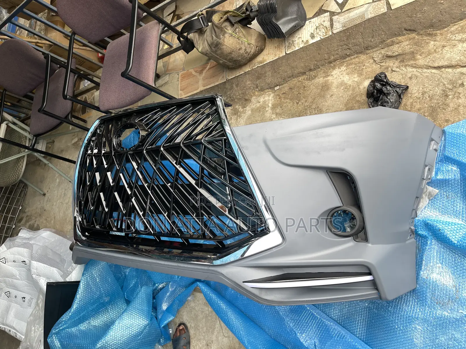 Toyota Highlander 2014-2018 Lexus Bumper