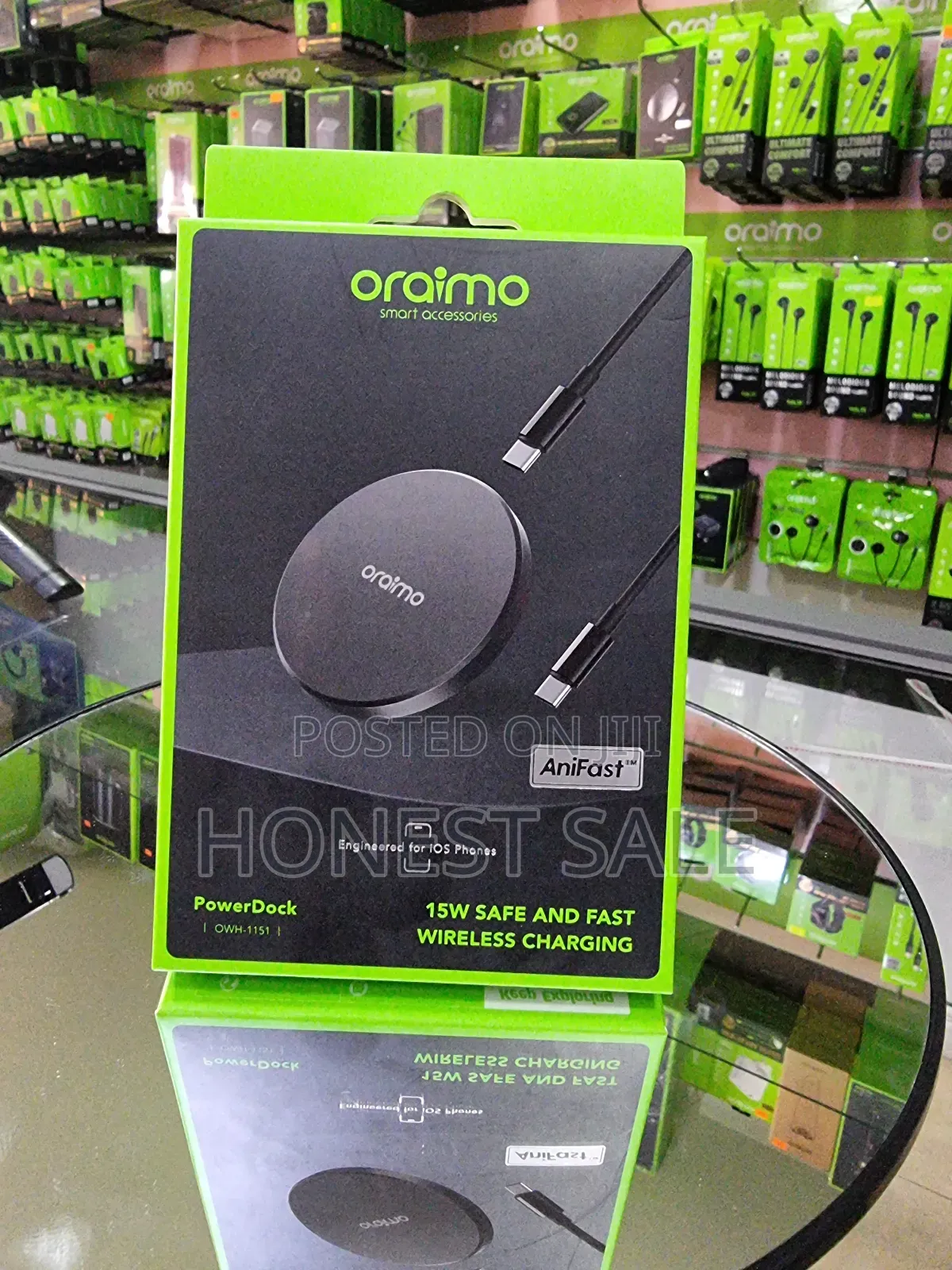 Oraimo Powerdock 15w Magnetic Wireless Charging Pad