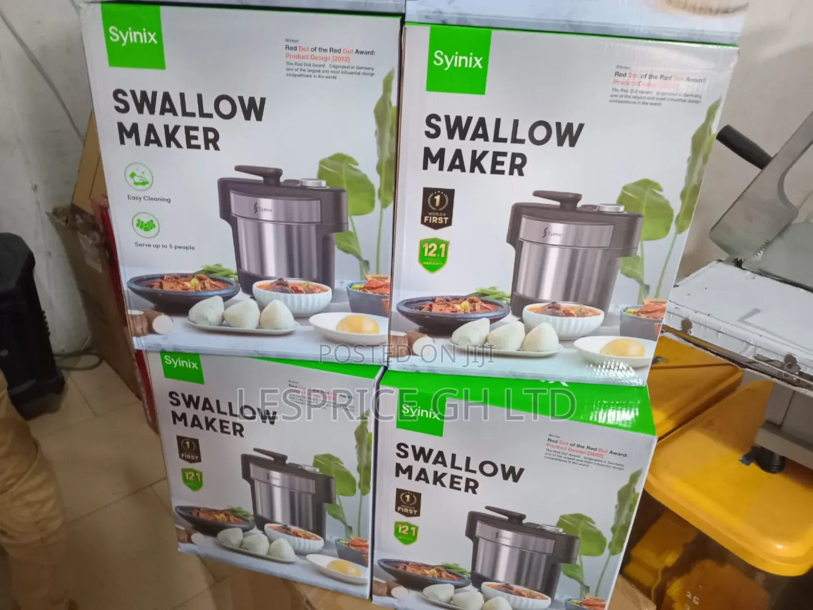 Cook Fufu, Banku More: Syinix Swallow Maker