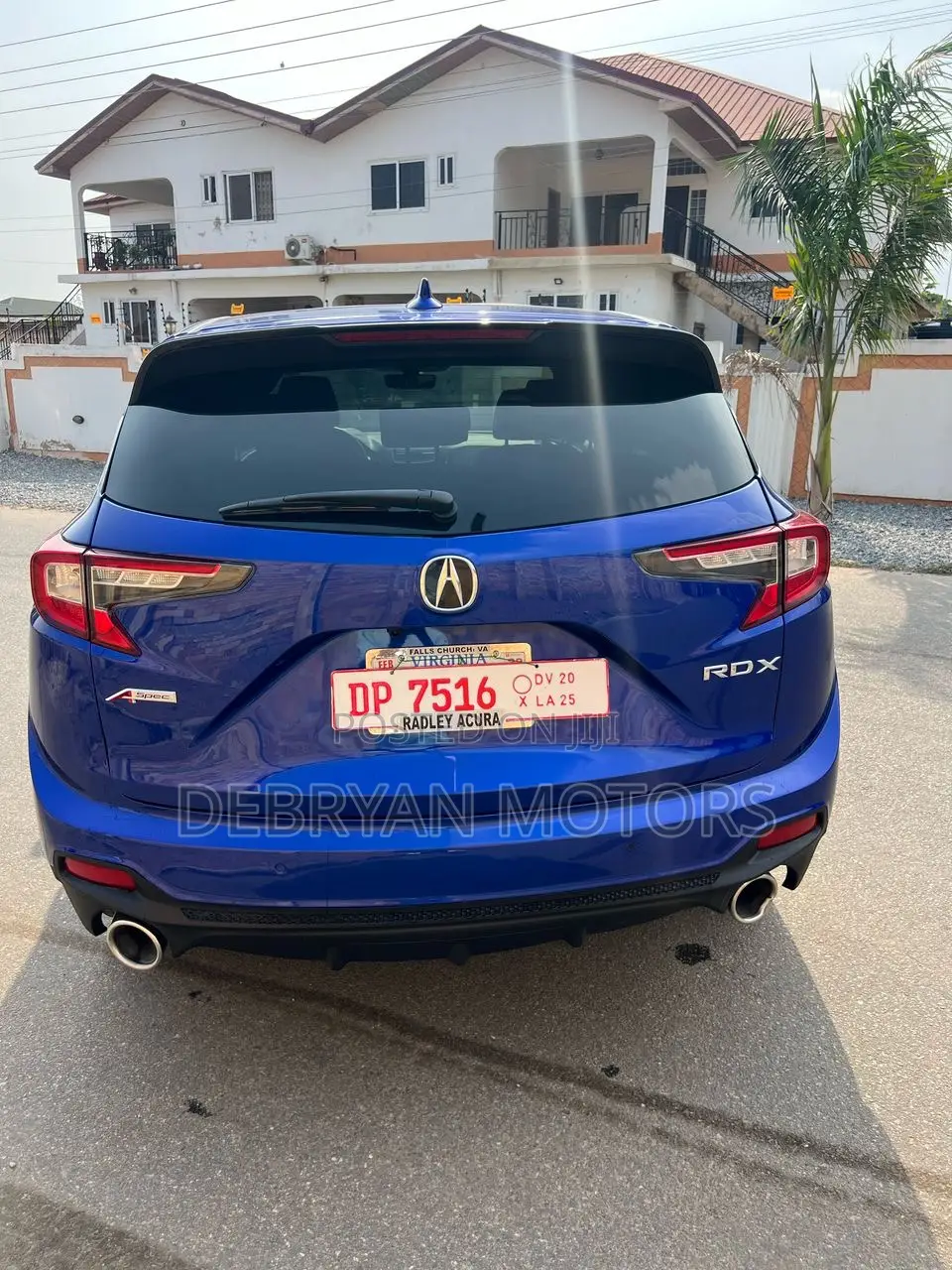 Acura RDX w/A-Spec Advance Package 2023 Blue