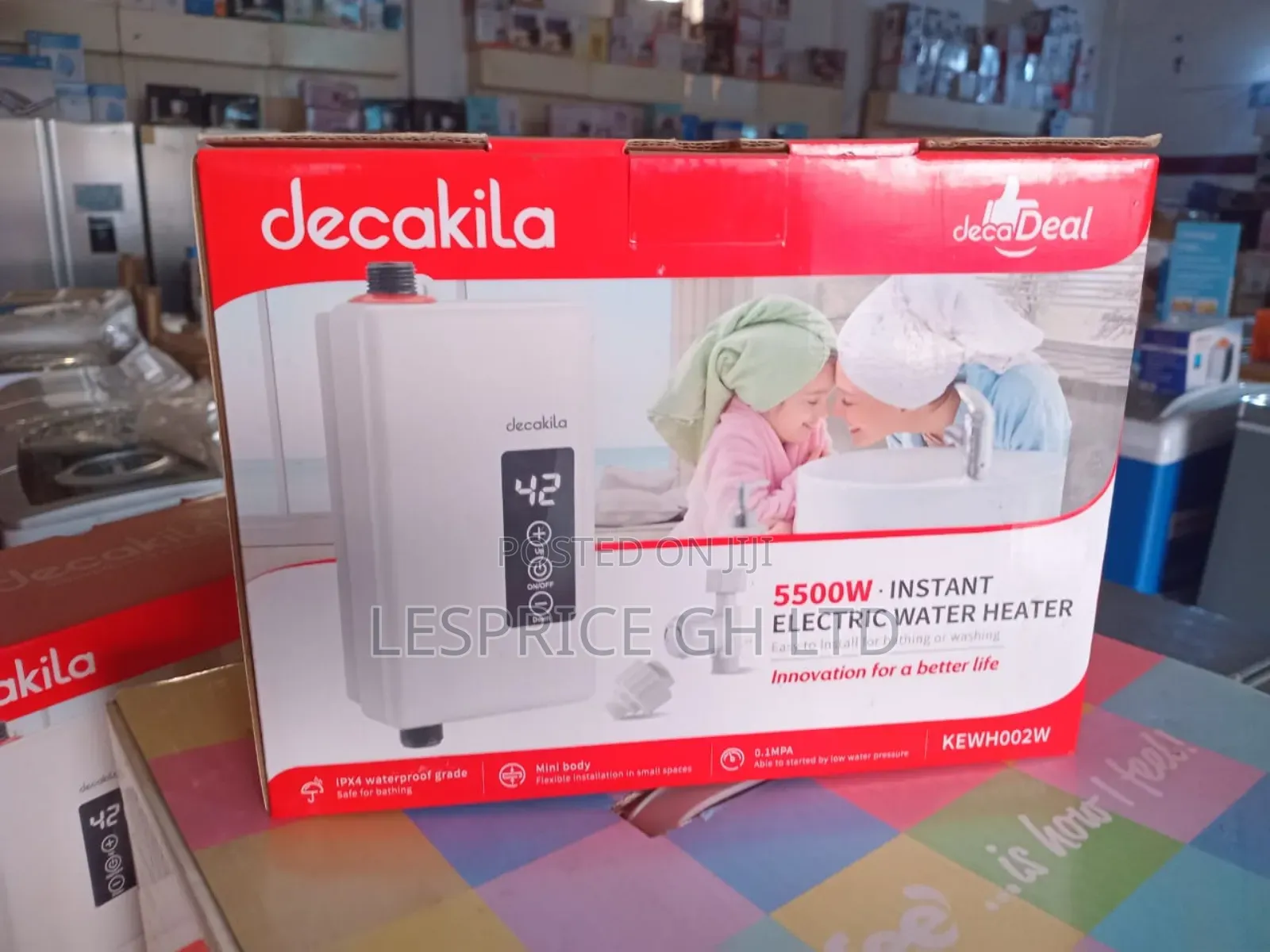 Saves Energy 5500W: Decakila Water Heater