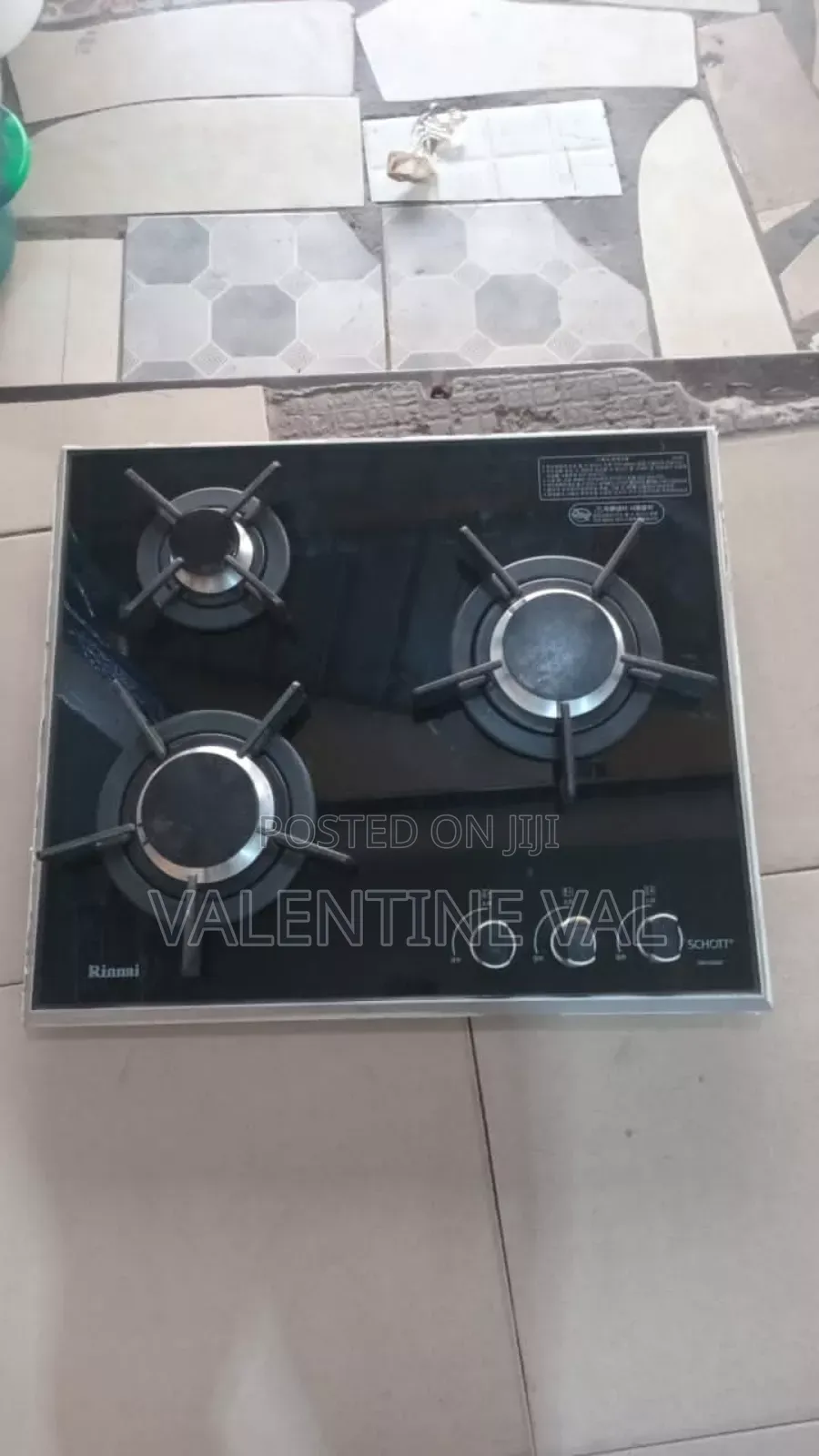 Rinnai 3 Burners Cooking Stove Very Powerful
