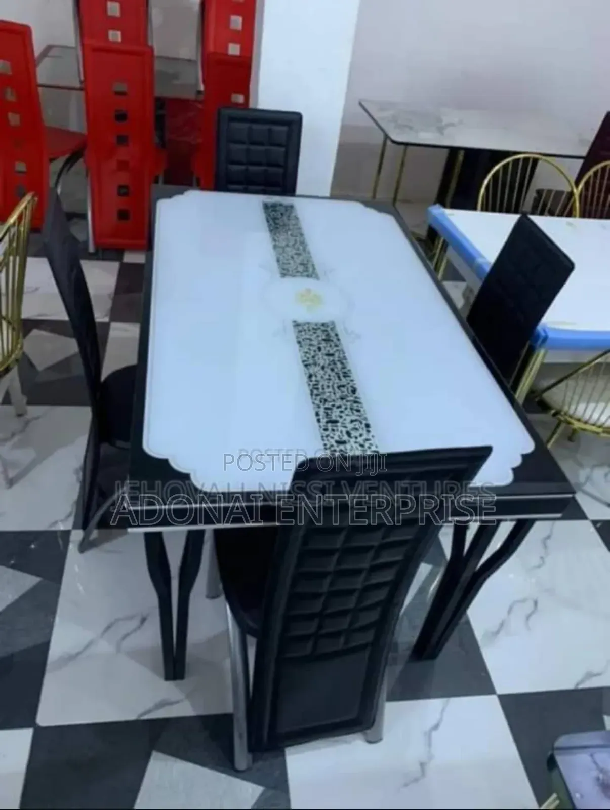 Modernized Dinning Table and Chairs ASX