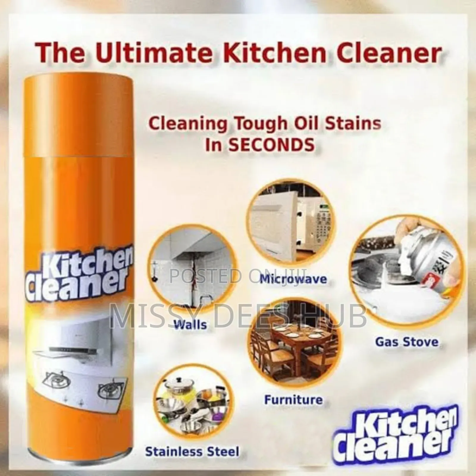 Kitchen Cleaner Foam Spray