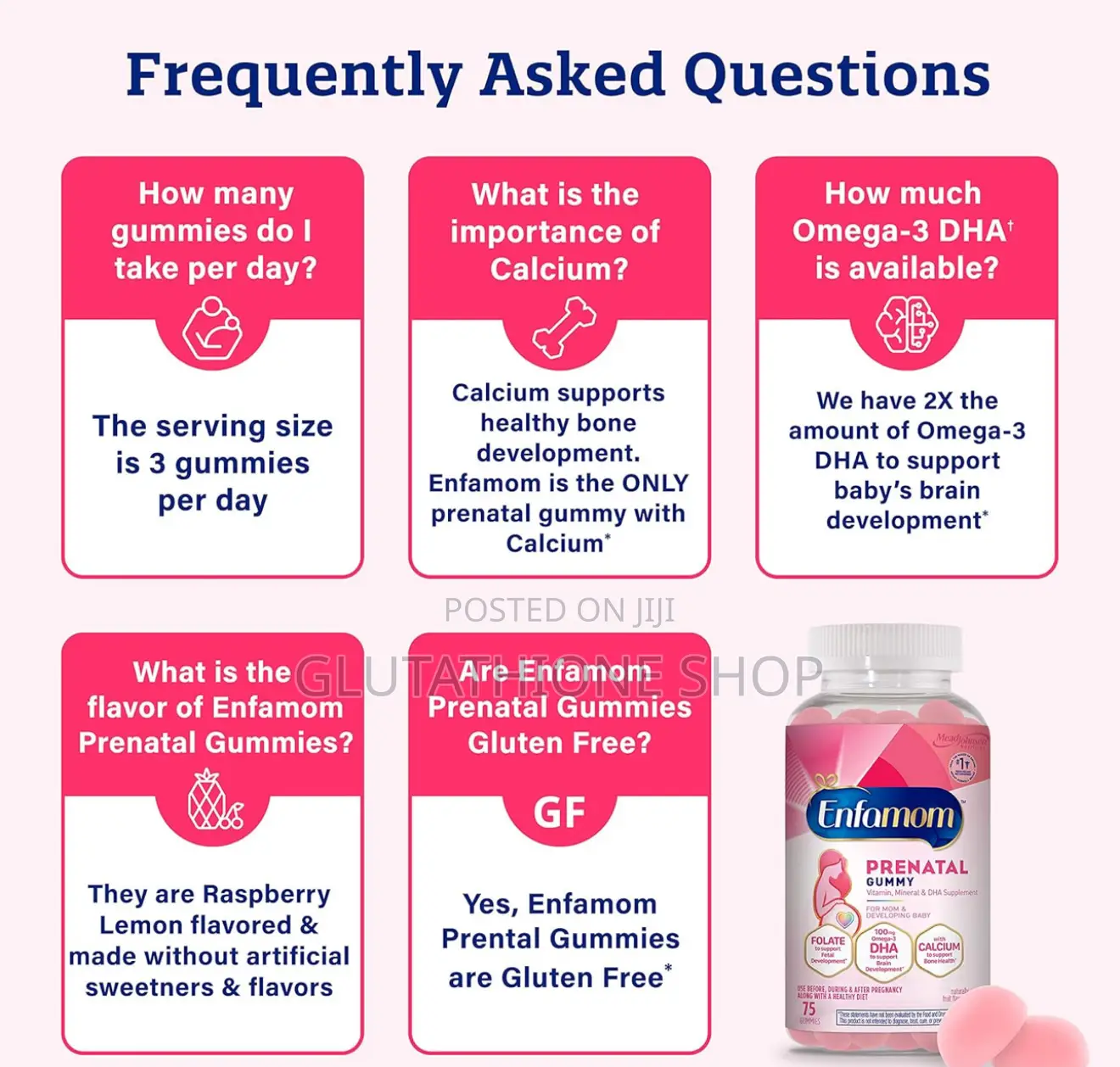 Enfamil Enfamom Prenatal Multivitamin Gummies