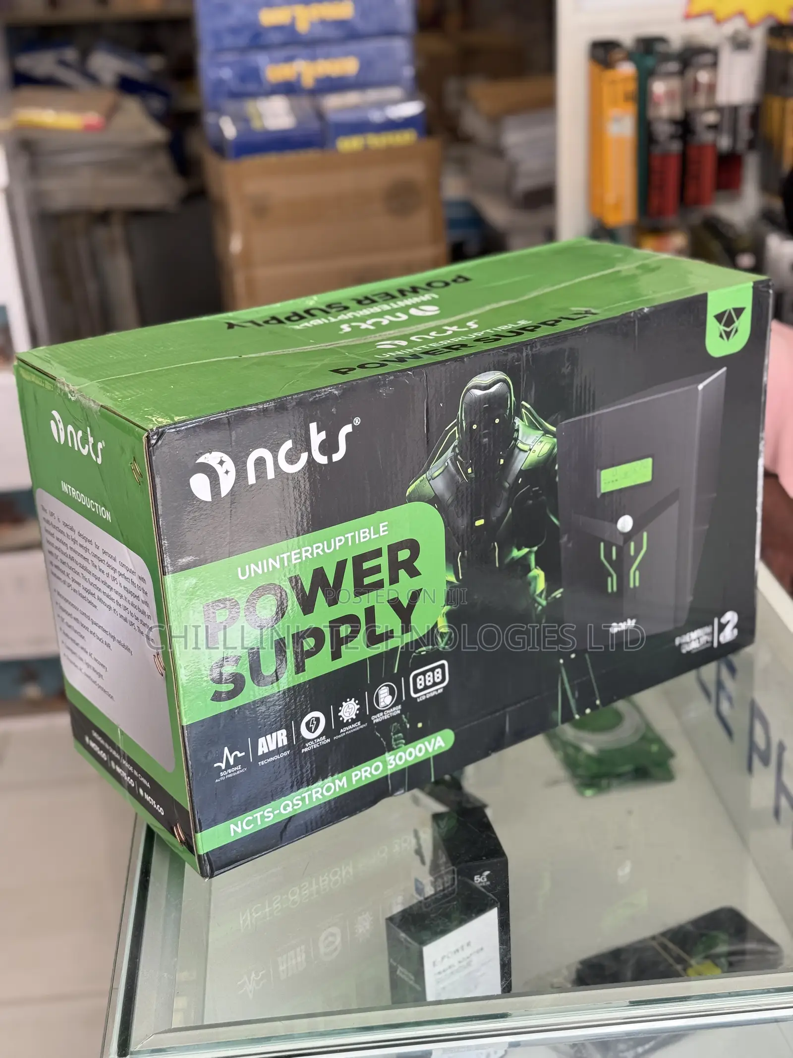 NCTS Qstrom Pro 3000/1800w Ups