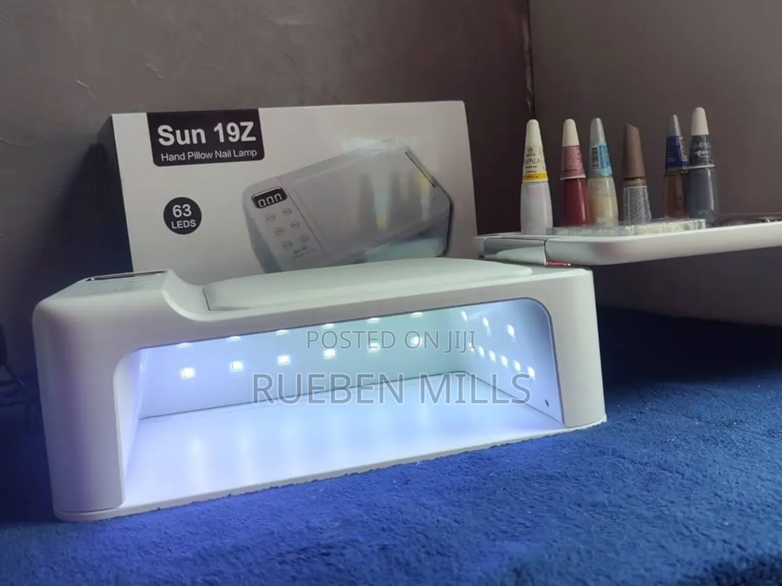 288W Large Size 3 in 1 Arm Rest With UV LED Light Nail Dryer