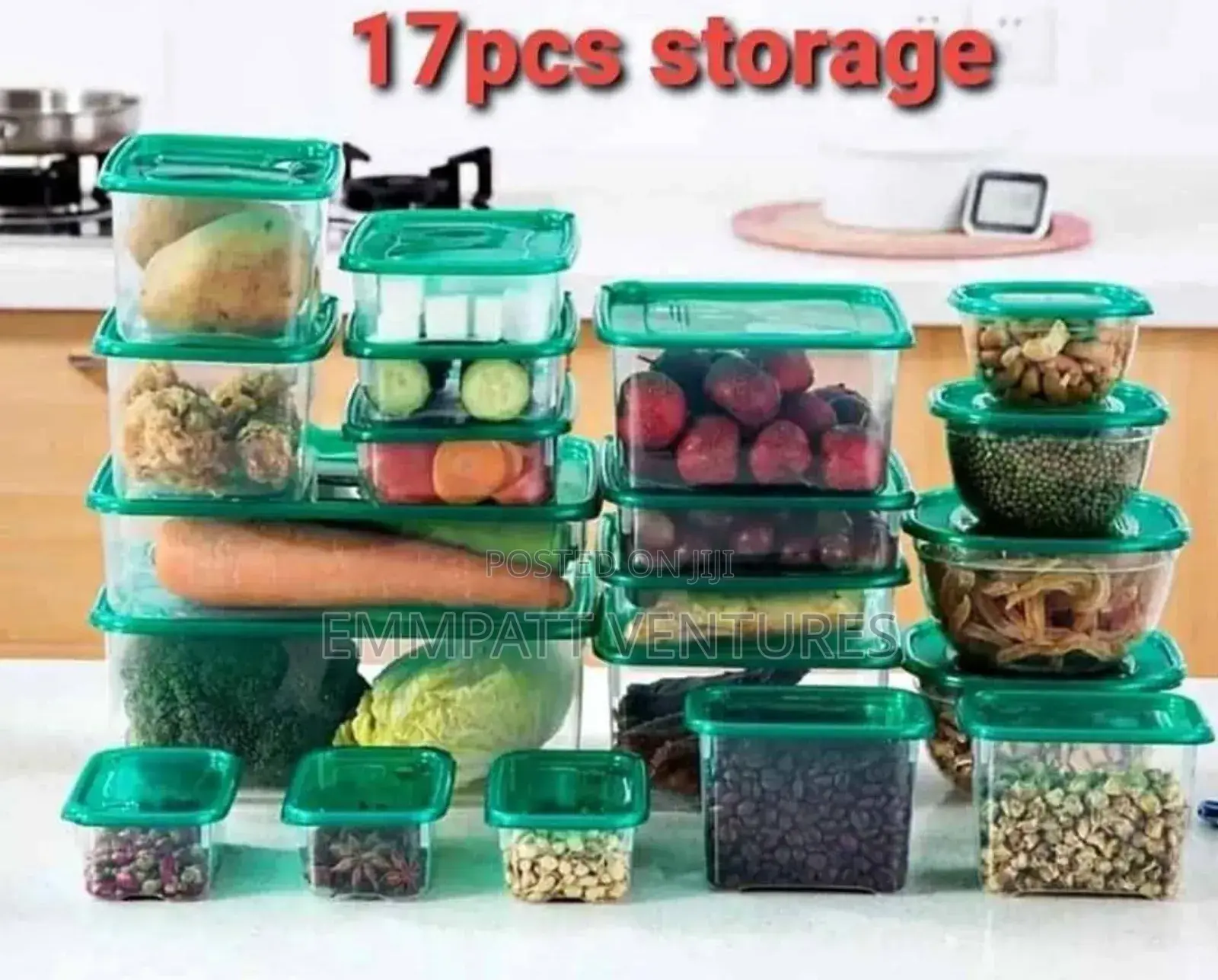 17pcs Food Storage Bowls