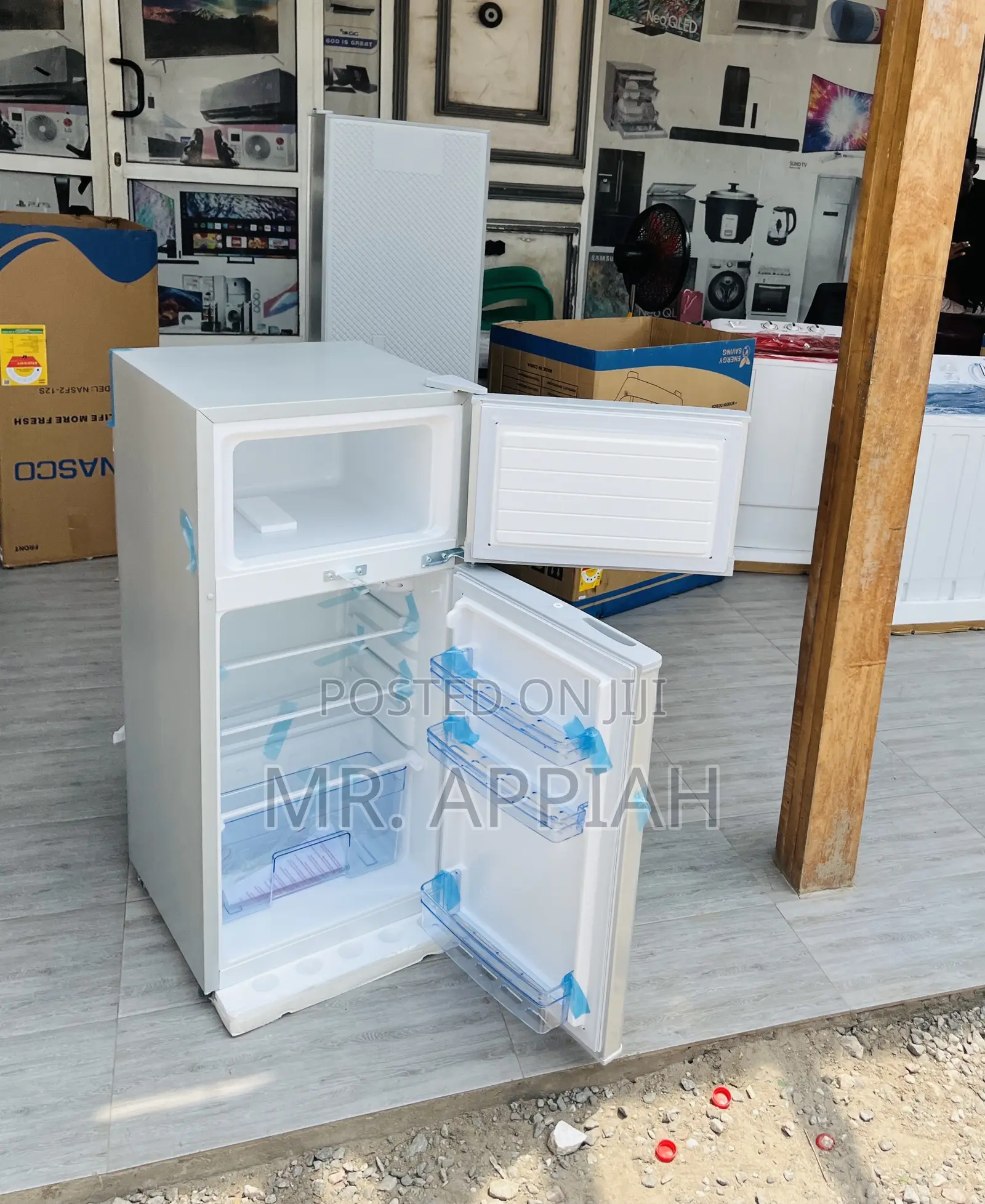 Super Chilling Nasco Nasf2-12s 2 Door Refrigerator.