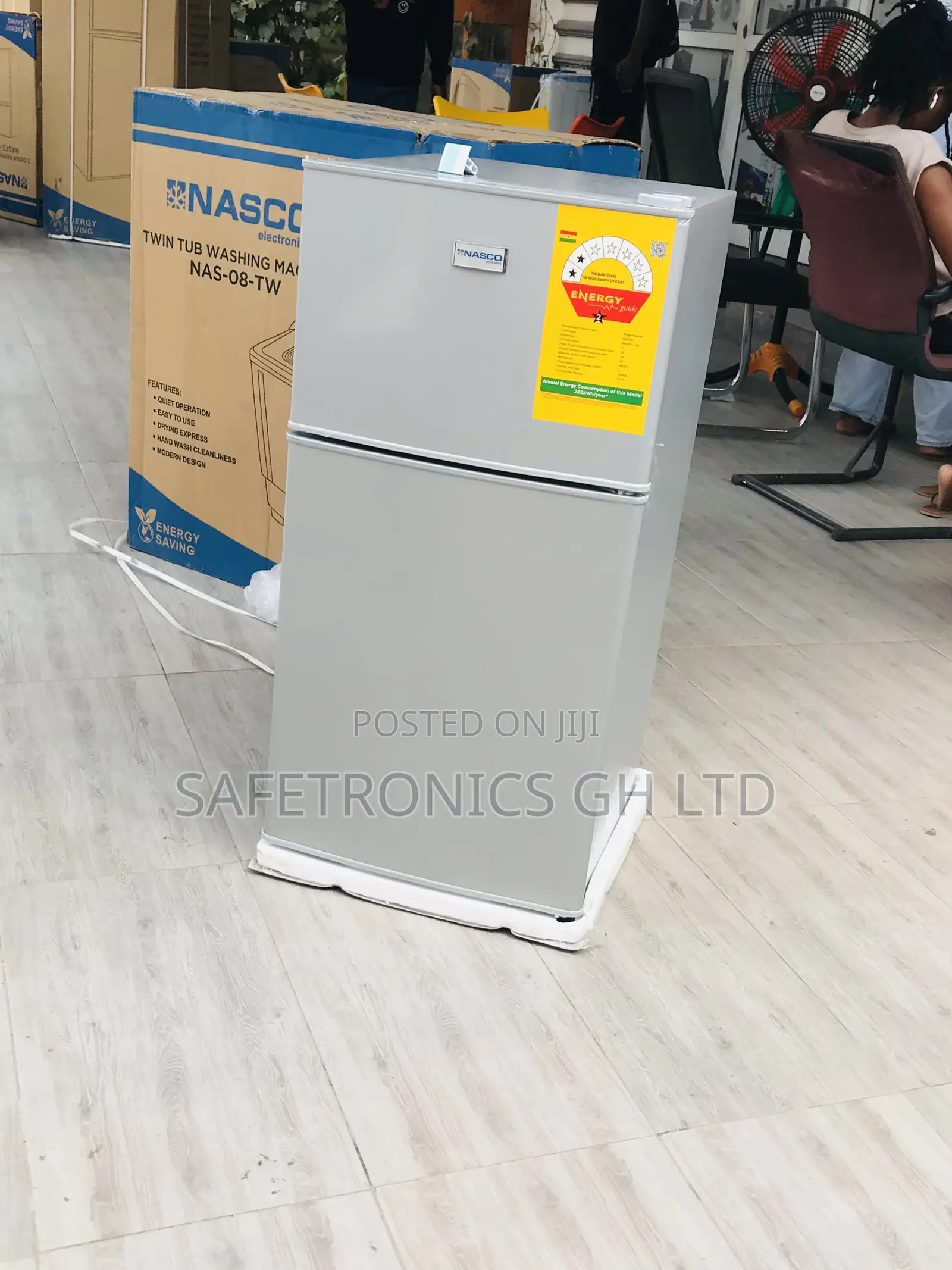 Authentic Nasco Bottom Mount Doubledoor Nasf2-11fl Fridge