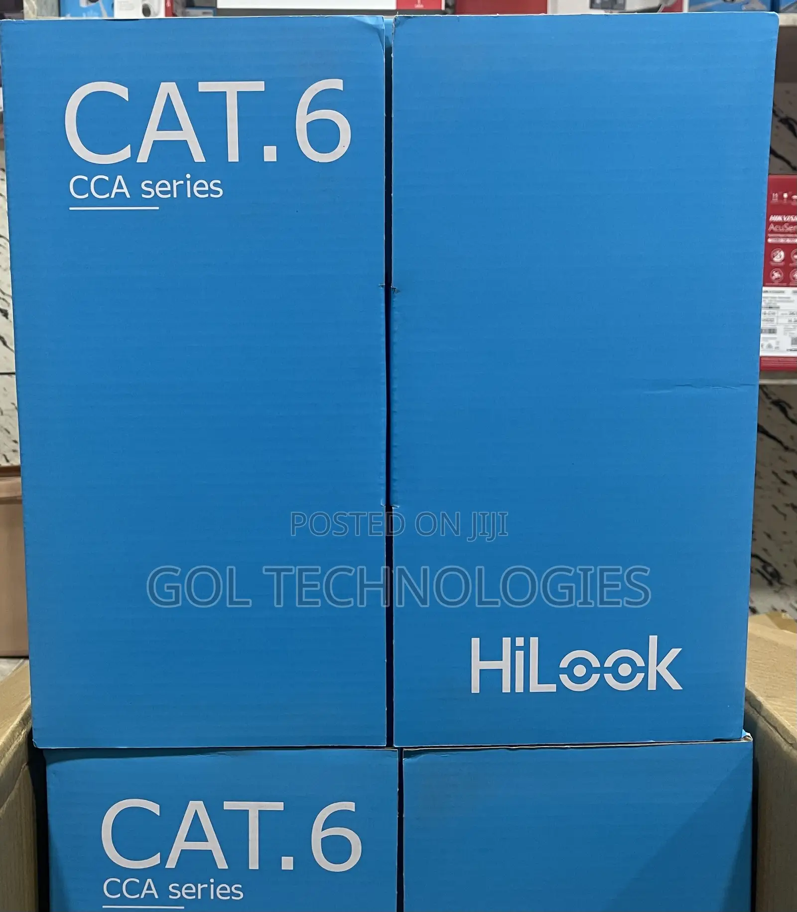 Cat6 305m Cable Utp Hilook Original Cca (Orange) Nc-1ln6uu
