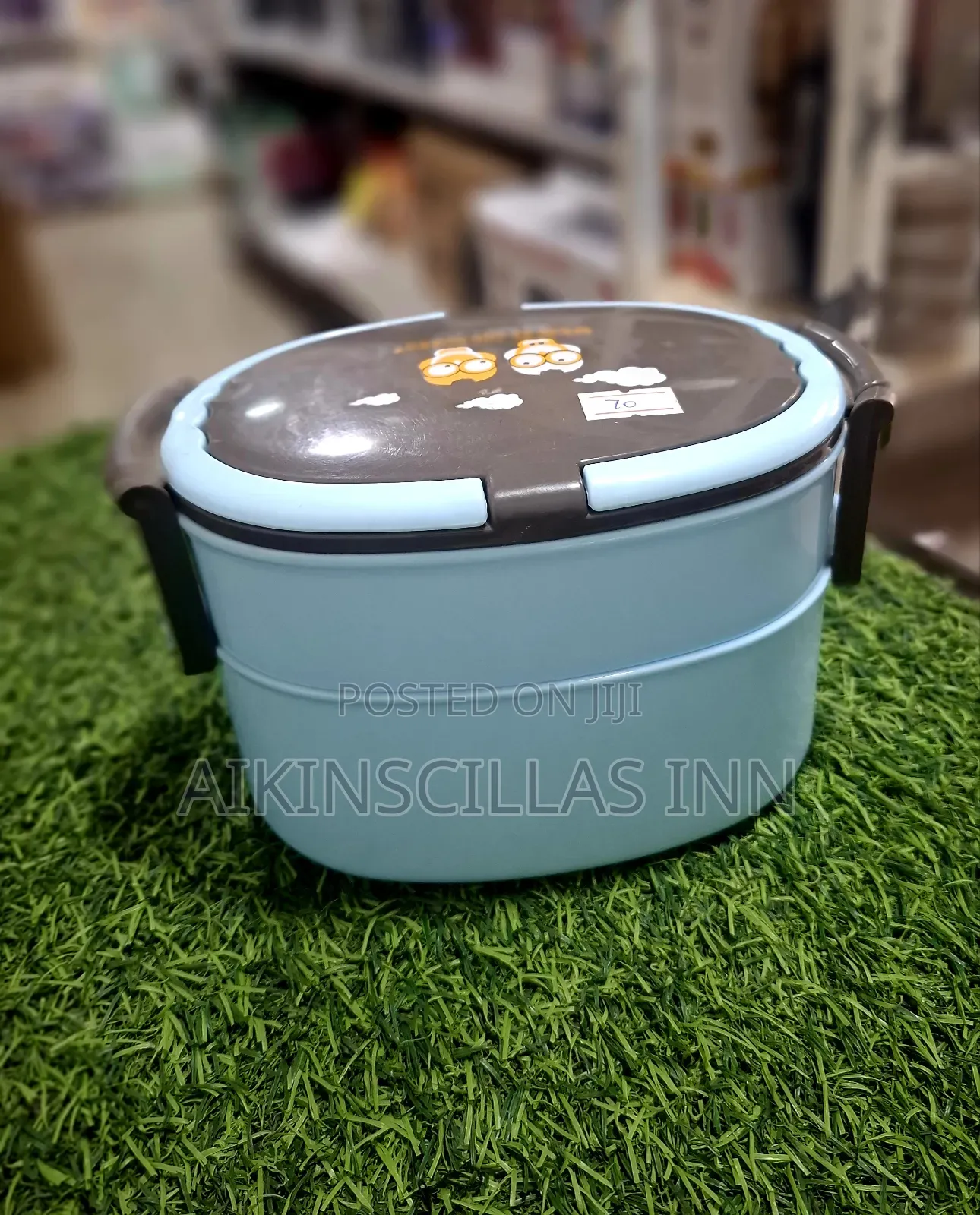 2 Tier Plastic Plastic Lunch Bowl
