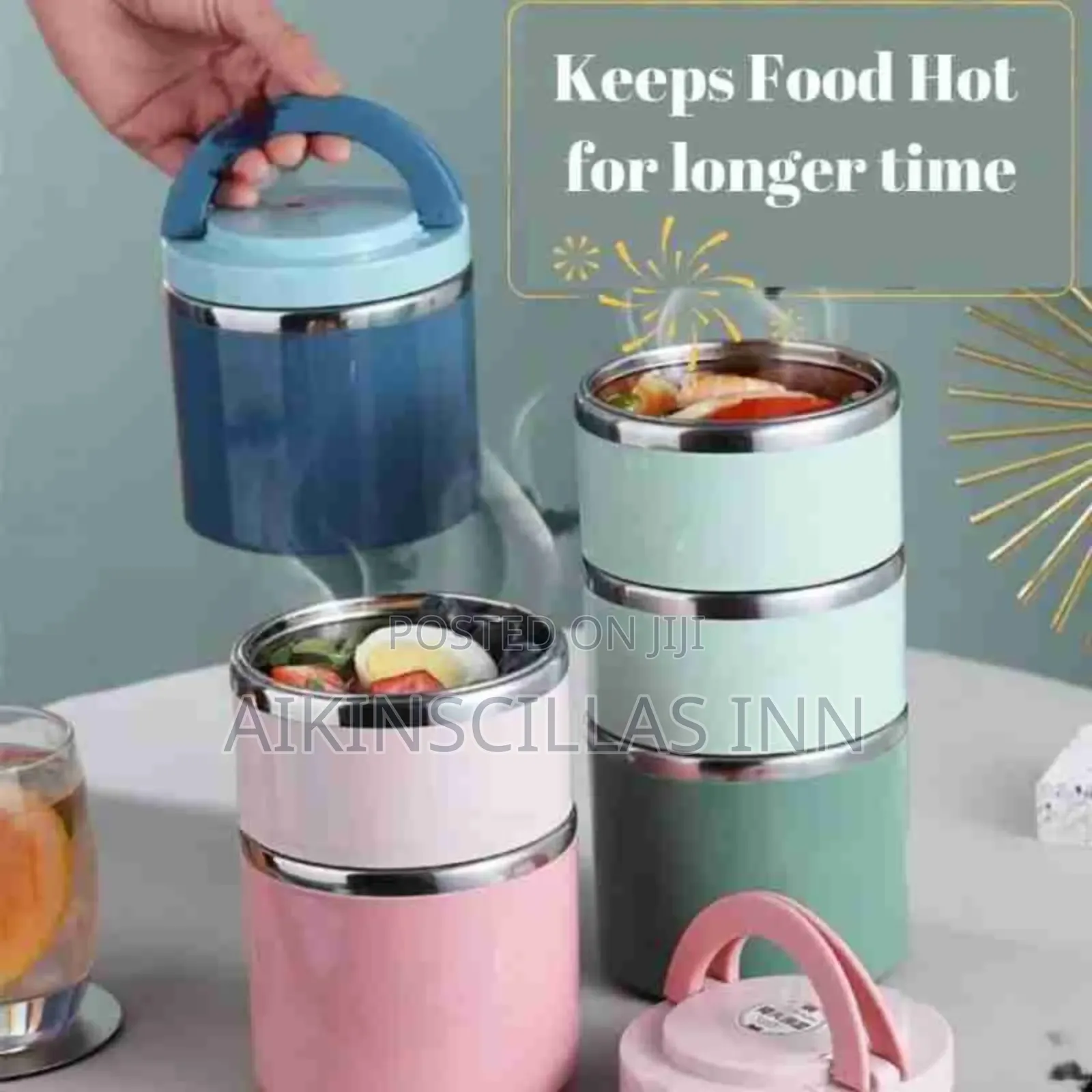 Teidimei 2in1 Insulated Lunch Bowl/Warmer