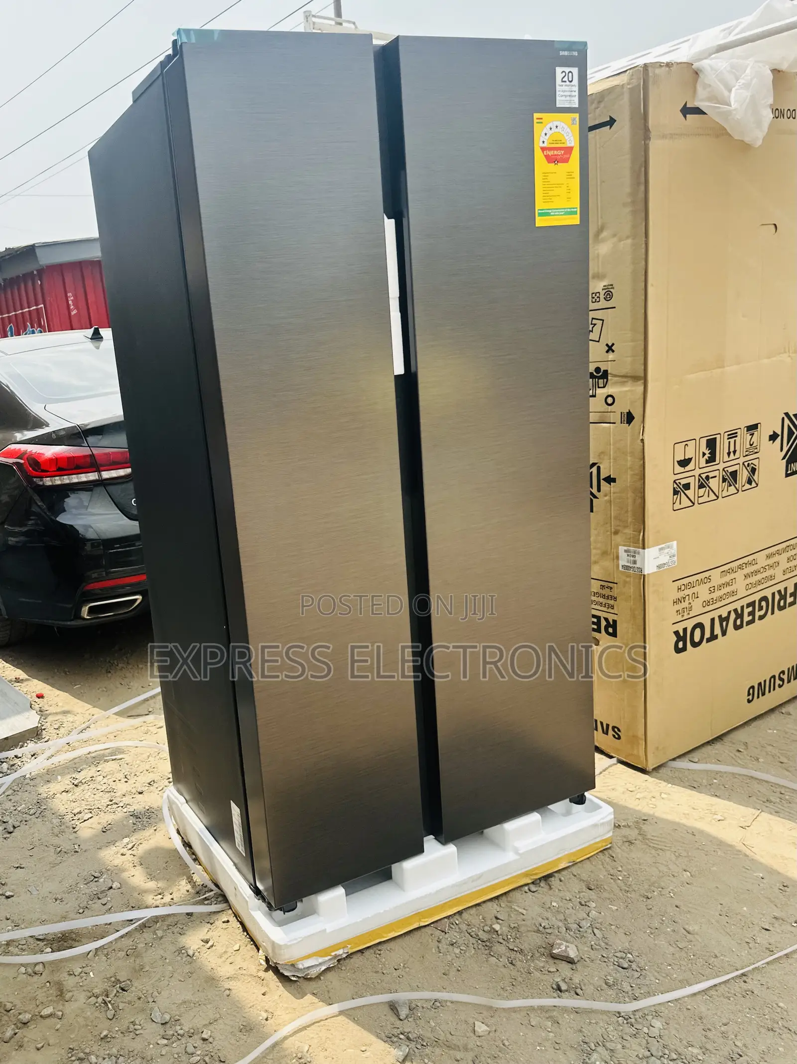 Ultimate Sleek Design Samsung Rs57dg4000b4 Side by Side