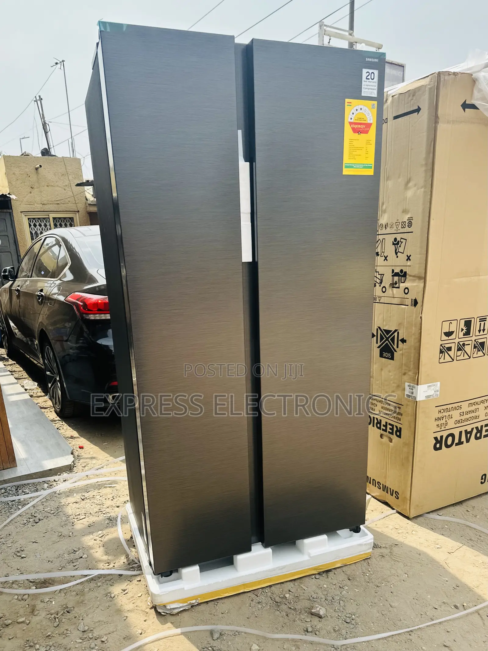 Text Us for Your Samsung Samsung Rs57dg4000b4 Side by Side