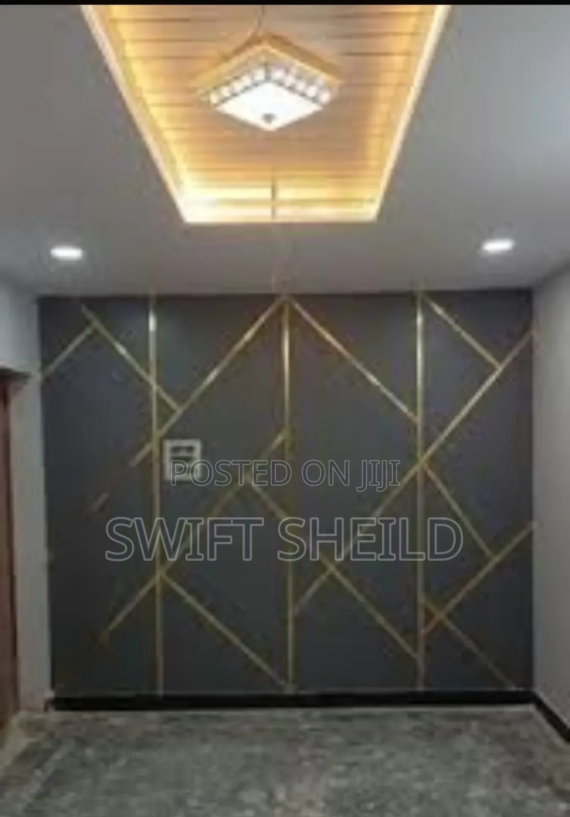 2cm X 50m Gold Tape for Wall Decor
